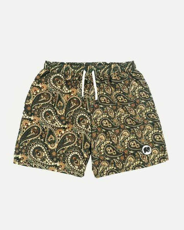 Trendsplant Forest Paisley SEAQUAL®YARN Swim Trunks