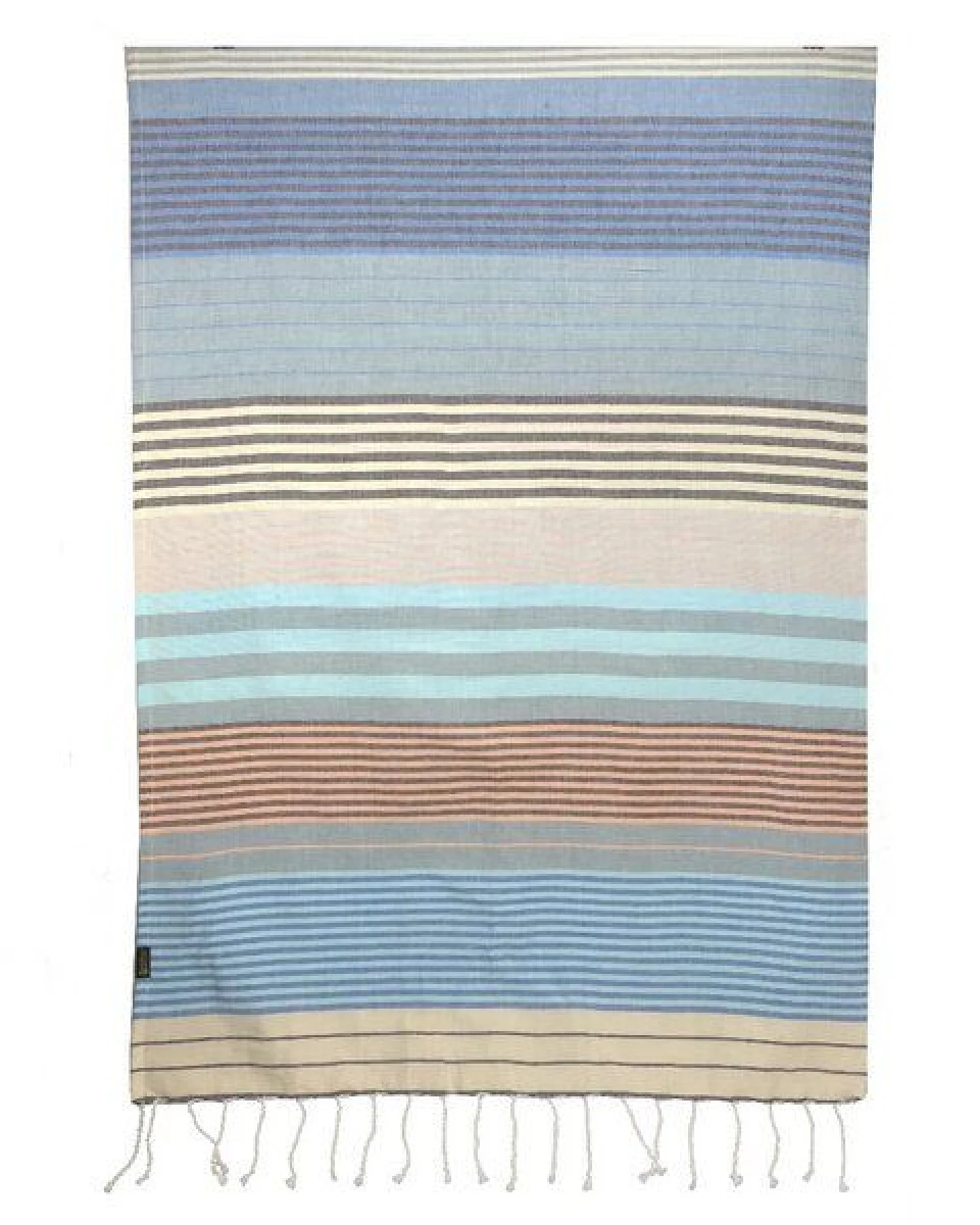 Karawan authentic Fouta SUD (Peshtamal) aus Bio-Baumwolle, 100 x 200cm – Ansicht 3
