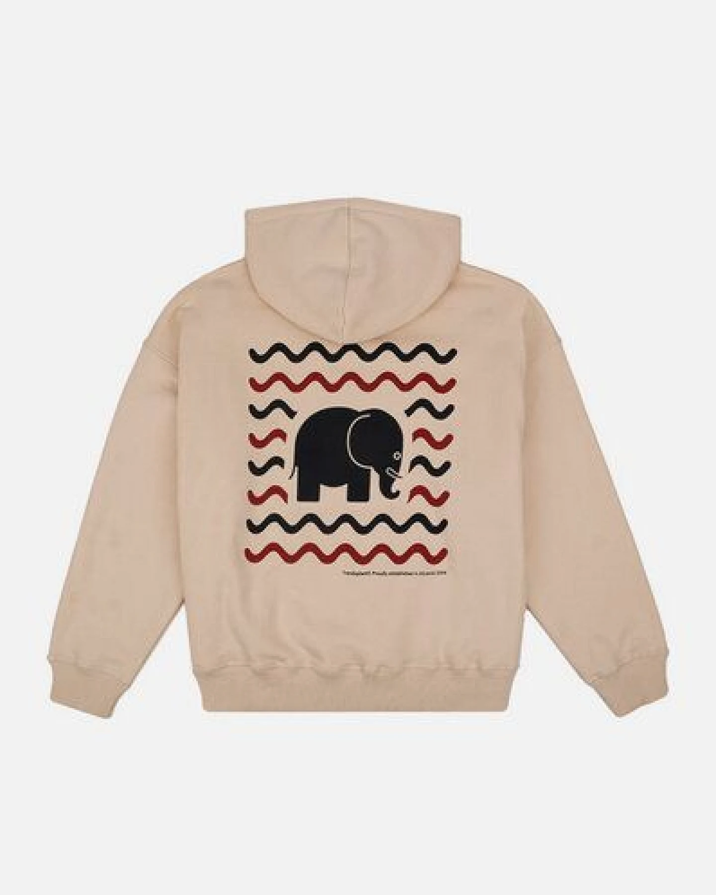 Trendsplant Women's Explanada Organic Oversized Hoodie Ivory – Ansicht 2