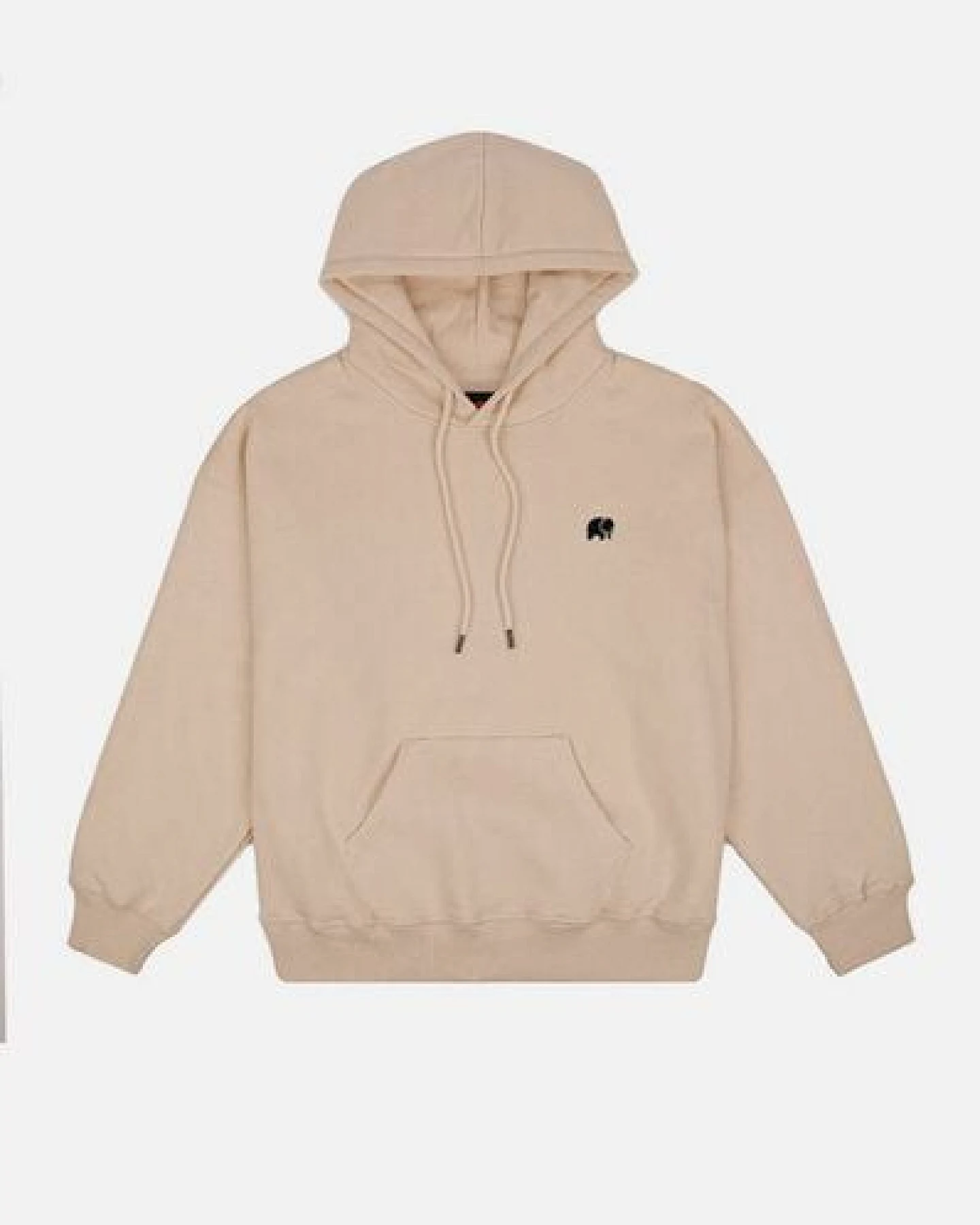 Trendsplant Women's Explanada Organic Oversized Hoodie Ivory – Ansicht 4