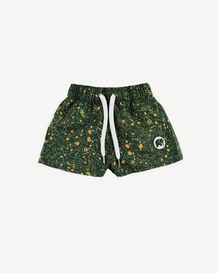 Trendsplant Dogtown SEAQUAL®YARN Kid's Swim Trunks Green