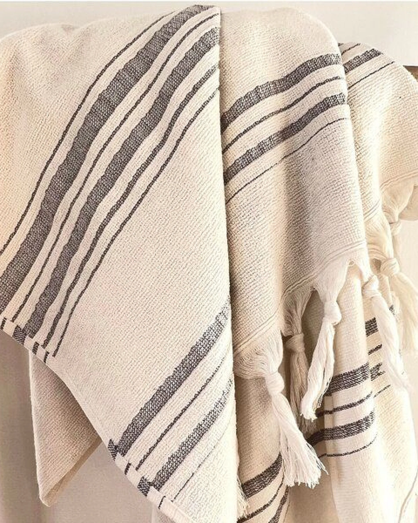 Karawan authentic Hamamtuch Fouta dolce aus Biobaumwolle, 170 x 90 cm – Ansicht 2