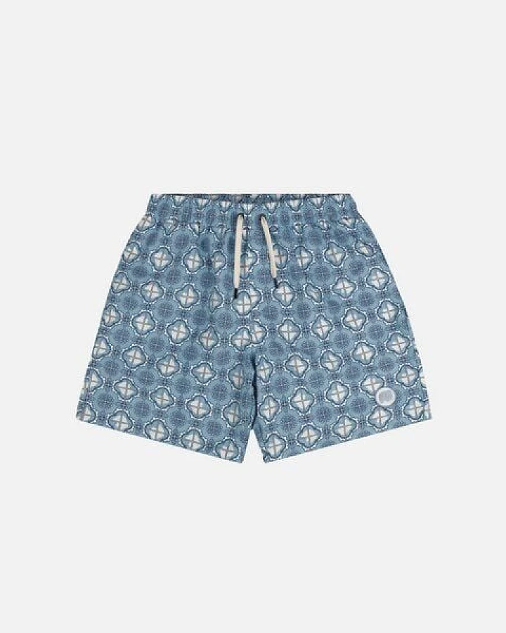 Trendsplant Tiles SEAQUAL®YARN Swim Trunks Light Blue