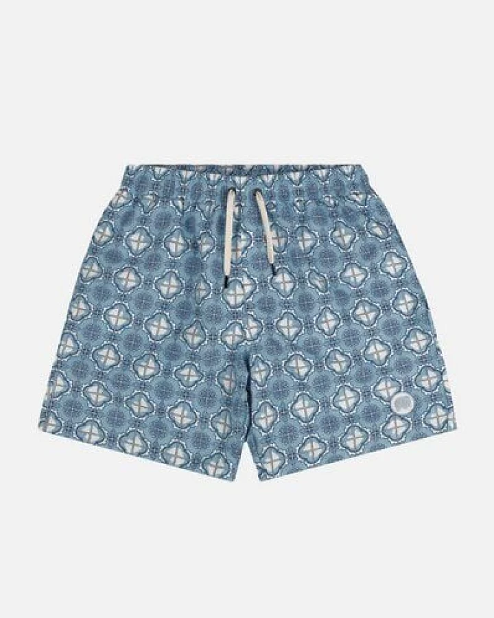 Trendsplant Tiles SEAQUAL®YARN Swim Trunks Light Blue