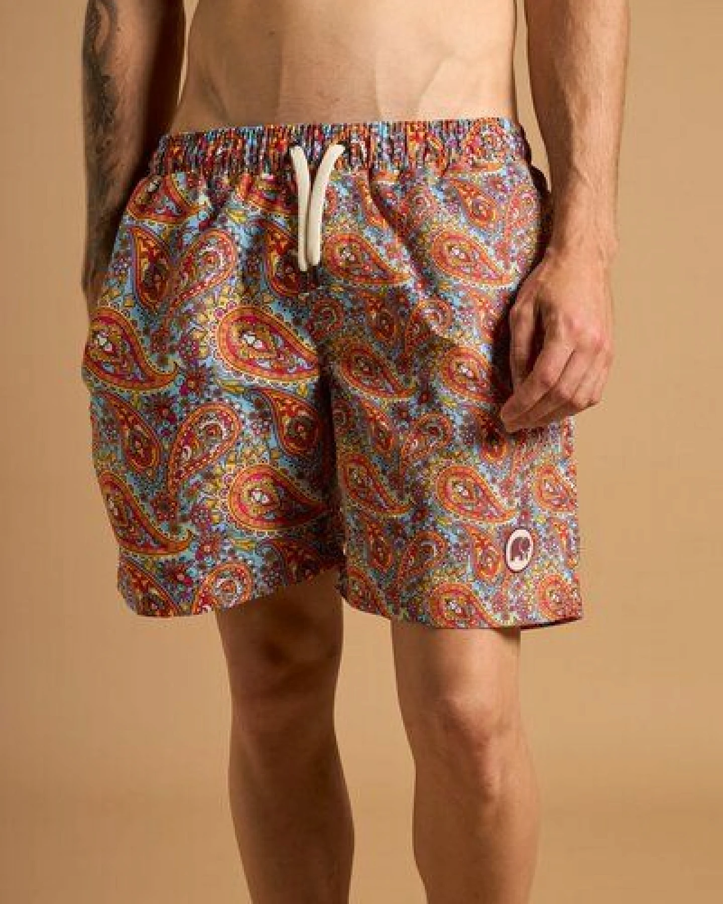 Trendsplant Caribbean Paisley SEAQUAL®YARN Swim Trunks – Ansicht 2