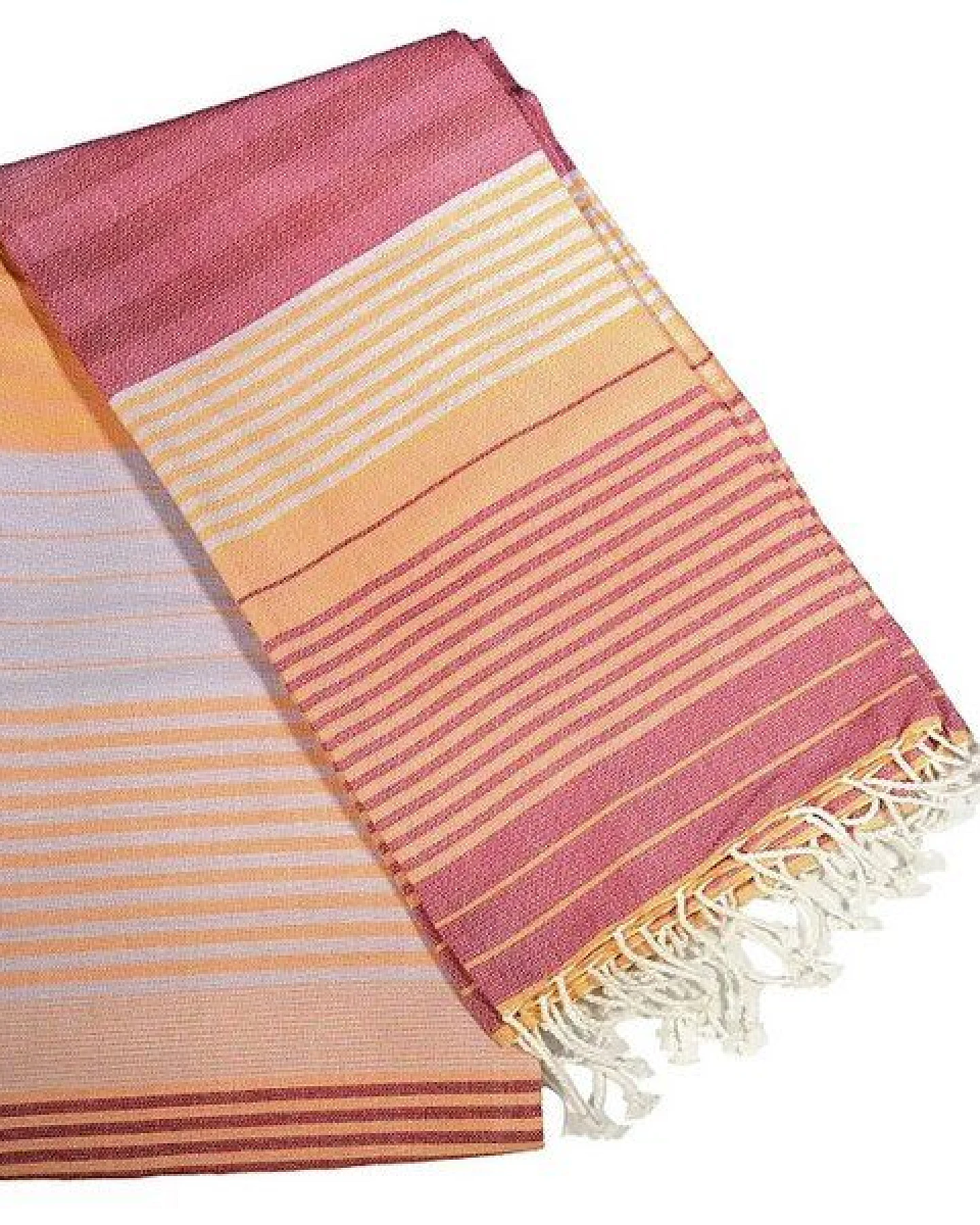 Karawan authentic Fouta SUD (Peshtamal) aus Bio-Baumwolle, 100 x 200cm – Ansicht 2