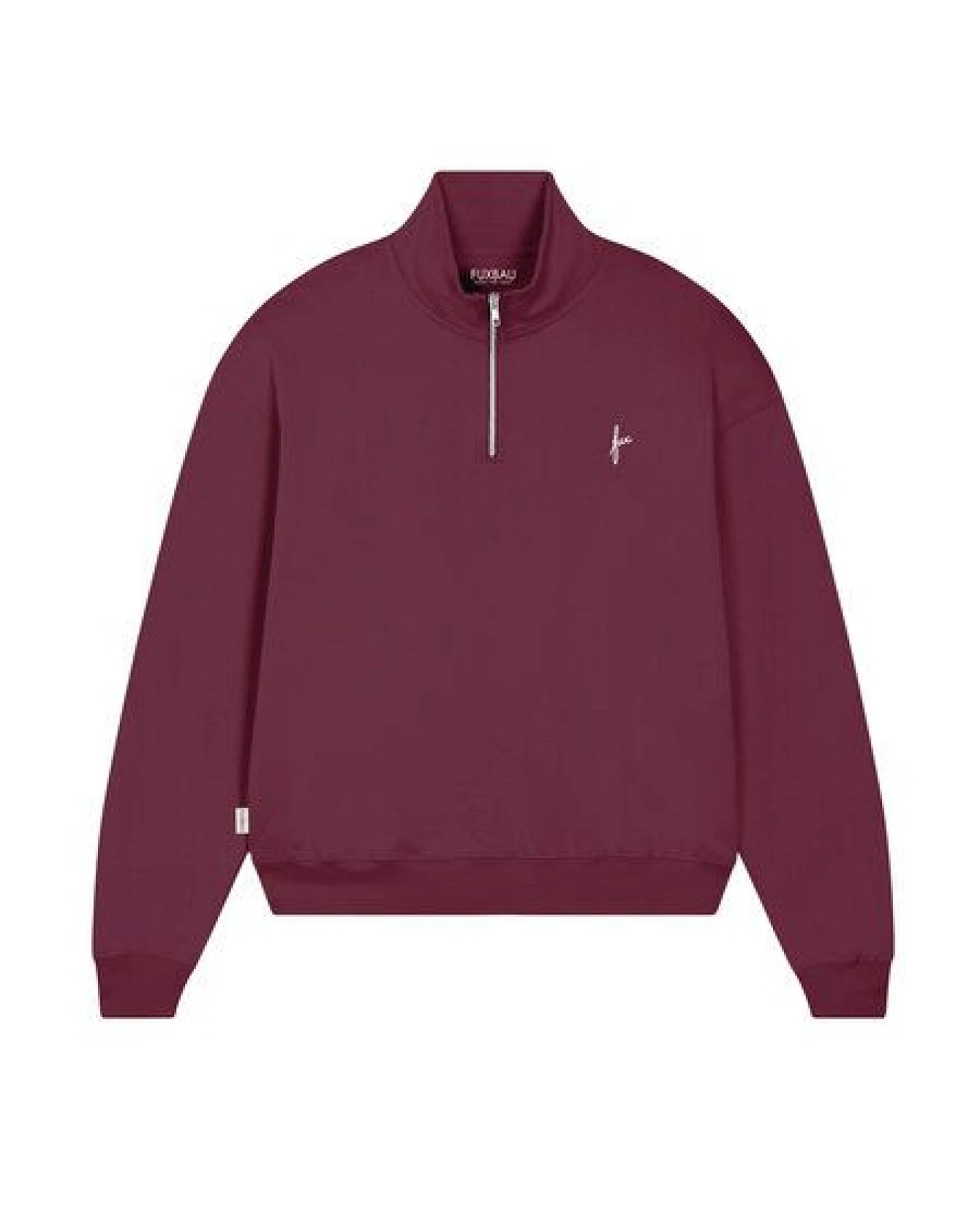 FUXBAU Frauen fux Half Zip Sweater – Ansicht 2