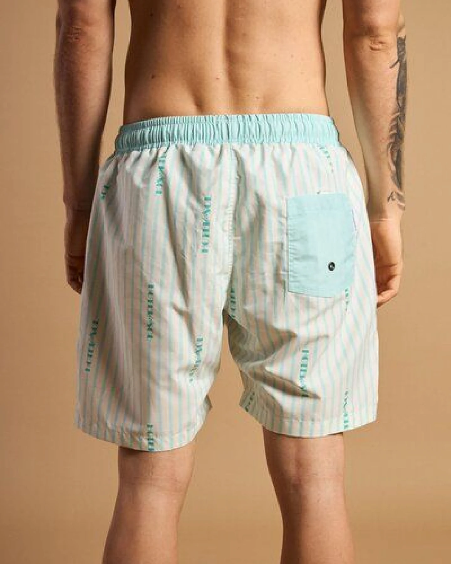 Trendsplant x Antonyo Marest Hotel del Sol Seaqual®Yarn Swim Short Foam White – Ansicht 4