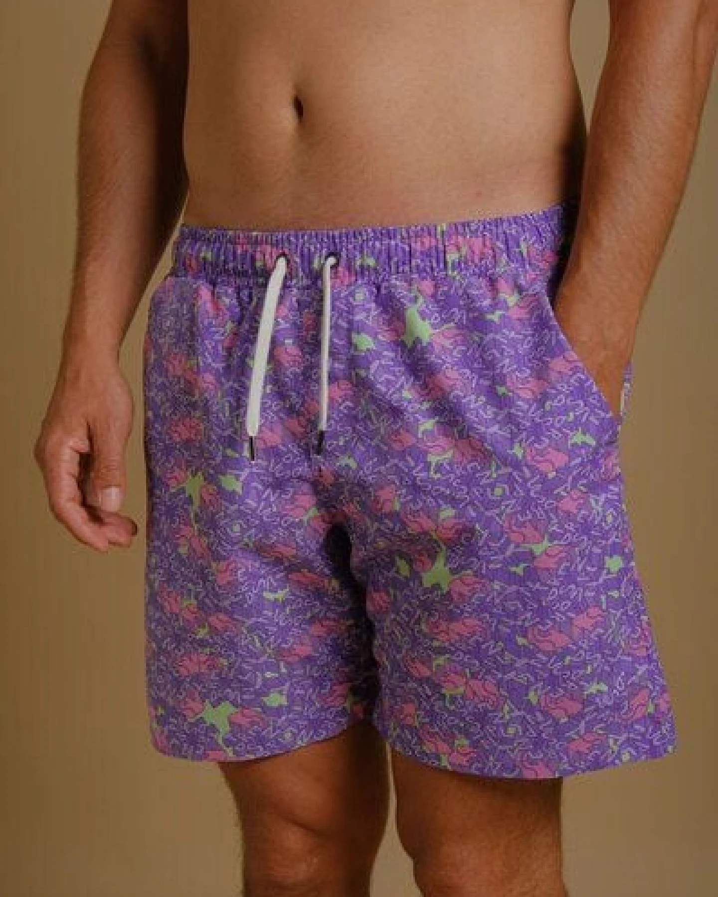 Trendsplant Trippyplant Seaqual®Yarn Swim Short Sour Grape – Ansicht 4