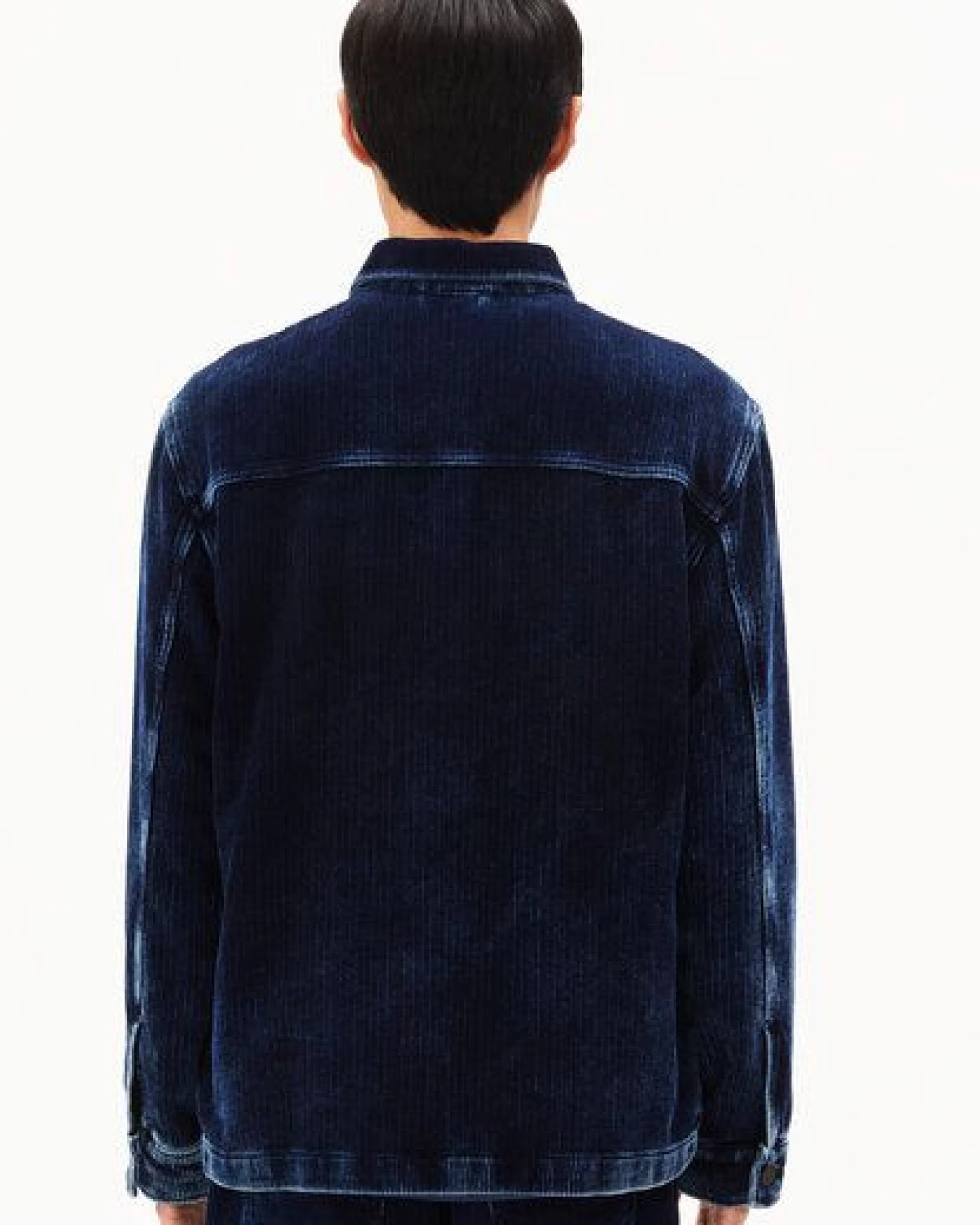 ARMEDANGELS YUNAAI INDIGO CORD Herren Overshirt aus Bio-Baumwolle – Ansicht 2