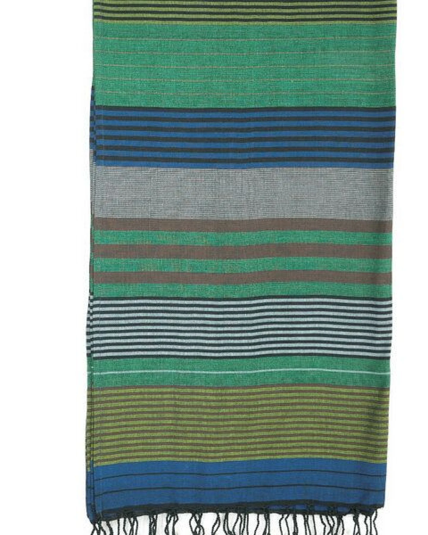 Karawan authentic Hamamtuch Fouta ebony, Biobaumwolle, 100 x 200 cm – Ansicht 2