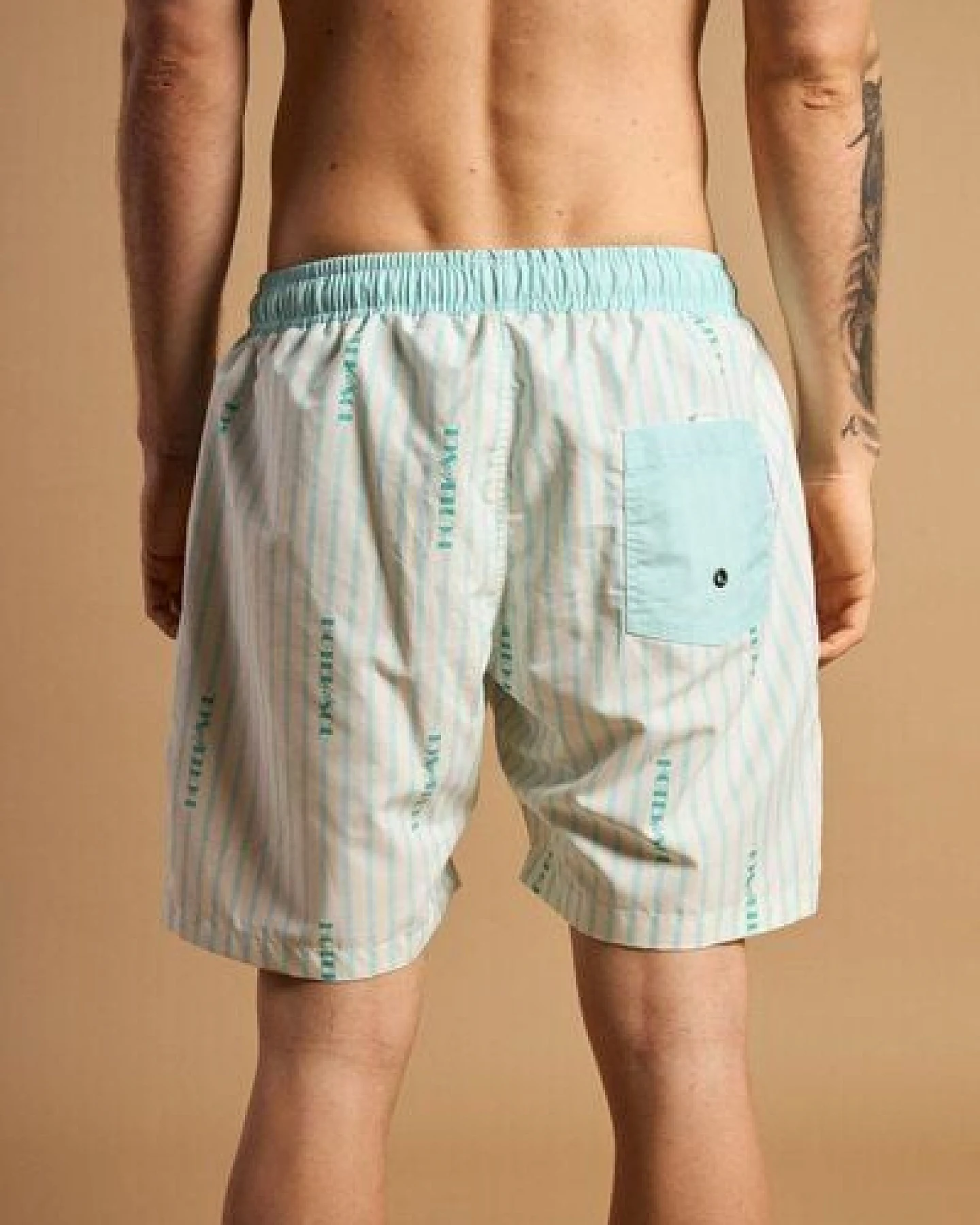 Trendsplant x Antonyo Marest Hotel del Sol Seaqual®Yarn Swim Short Foam White – Ansicht 4