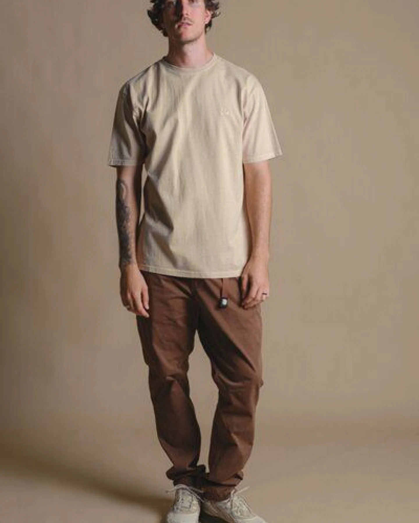Trendsplant Pontido Pigment T-Shirt Eucalyptus – Ansicht 2