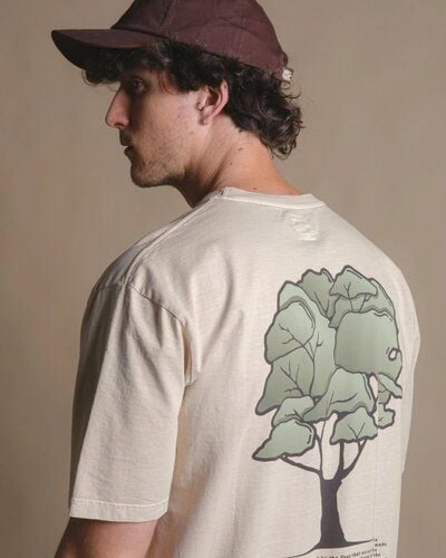 Trendsplant Pontido Pigment T-Shirt Eucalyptus – Ansicht 4