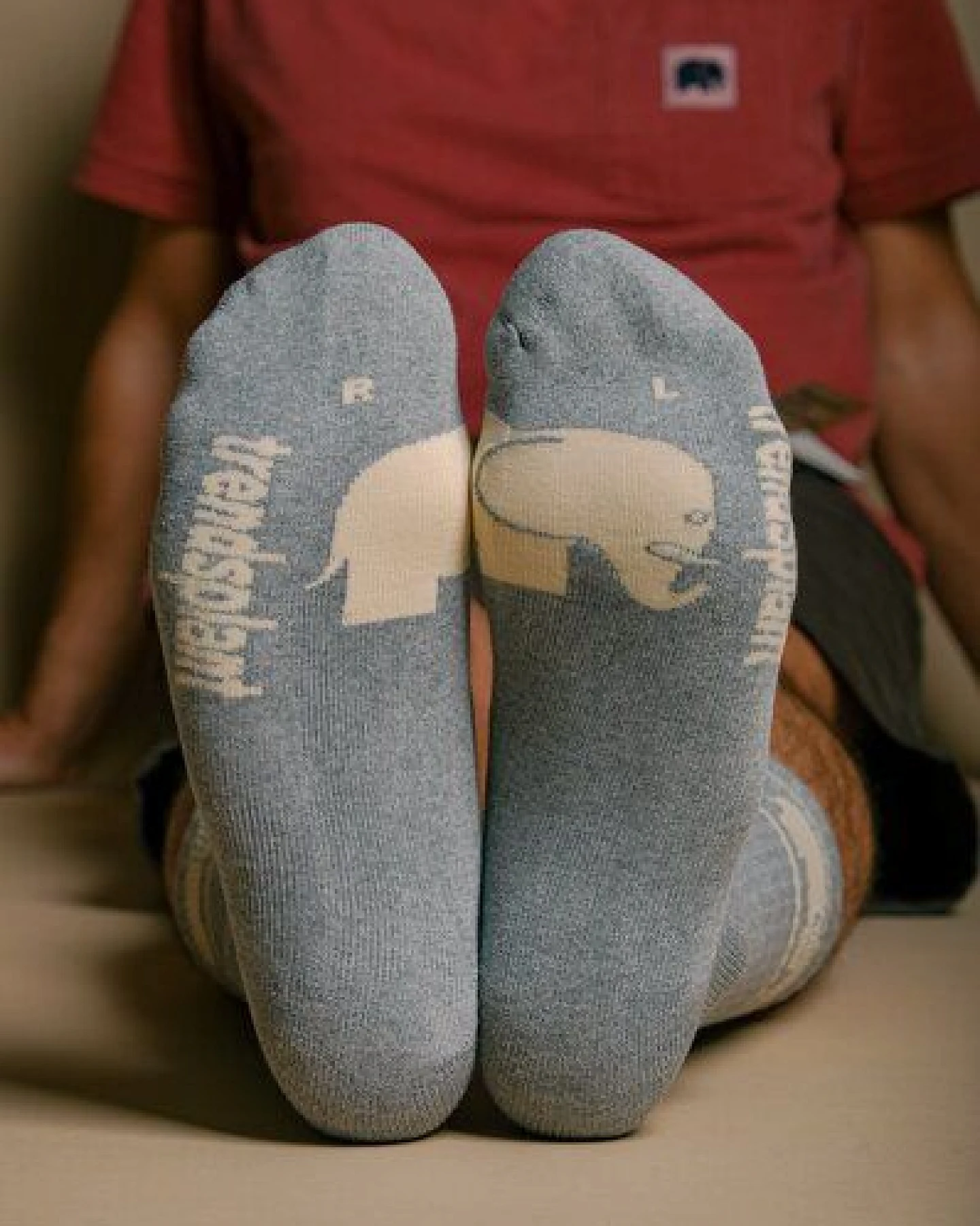 Trendsplant Grey Organic Cotton Athletic Socks – Ansicht 4