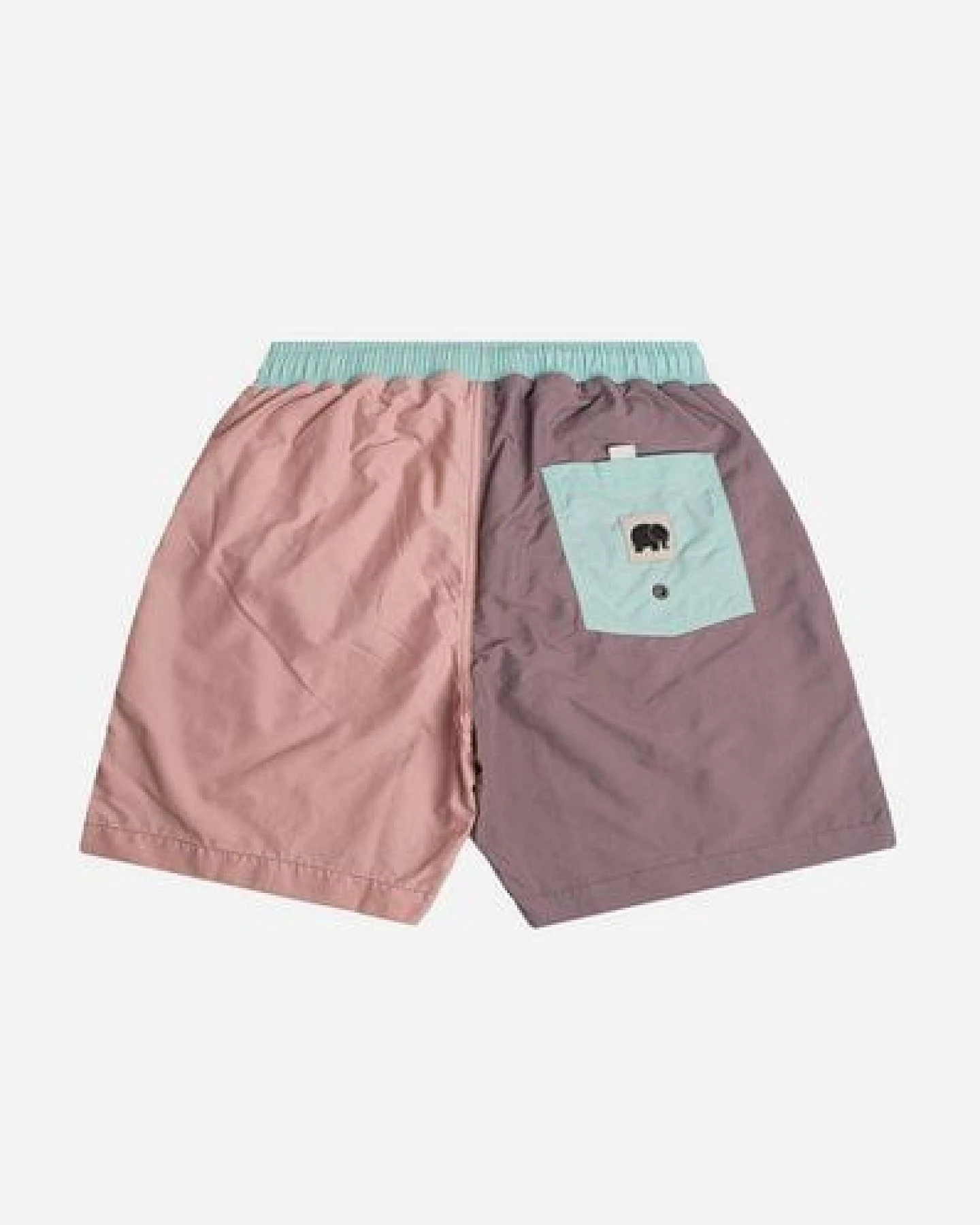 Trendsplant Color Block Q-Nova® Swim Trunks Mauve – Ansicht 3