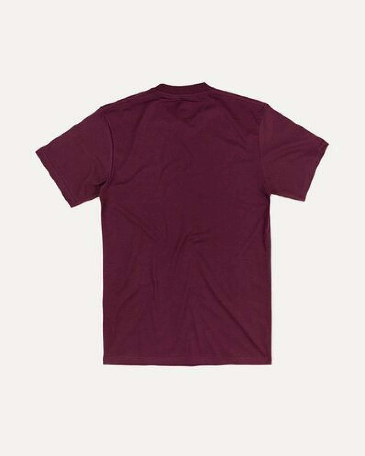 Trendsplant Organic Essential T-Shirt Burgundy – Ansicht 3