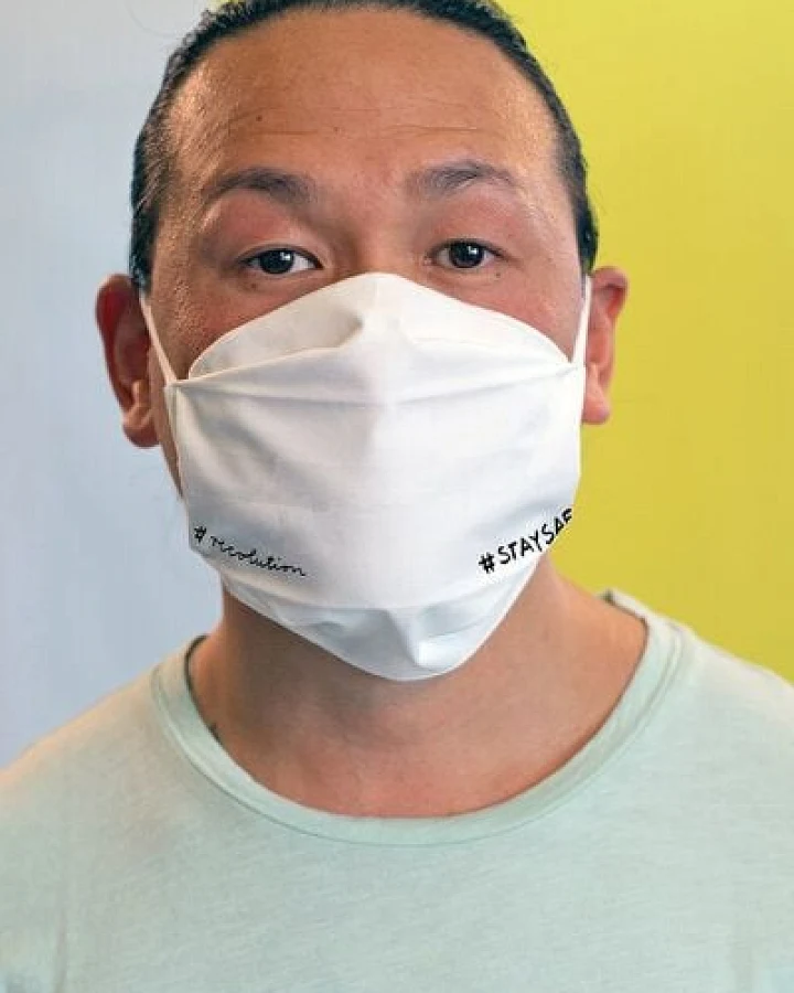 recolution Mund- und Nasen- Maske aus Bio Baumwolle