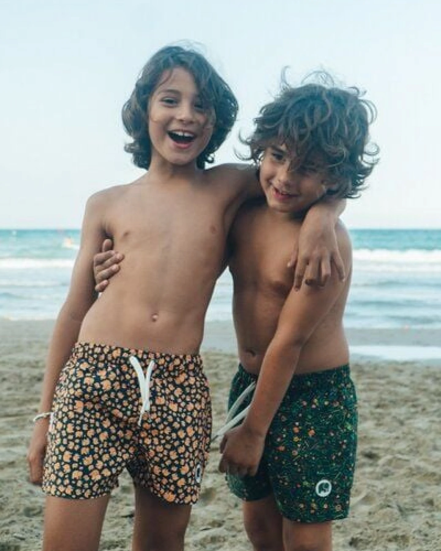 Trendsplant Dogtown SEAQUAL®YARN Kid's Swim Trunks Green – Ansicht 4
