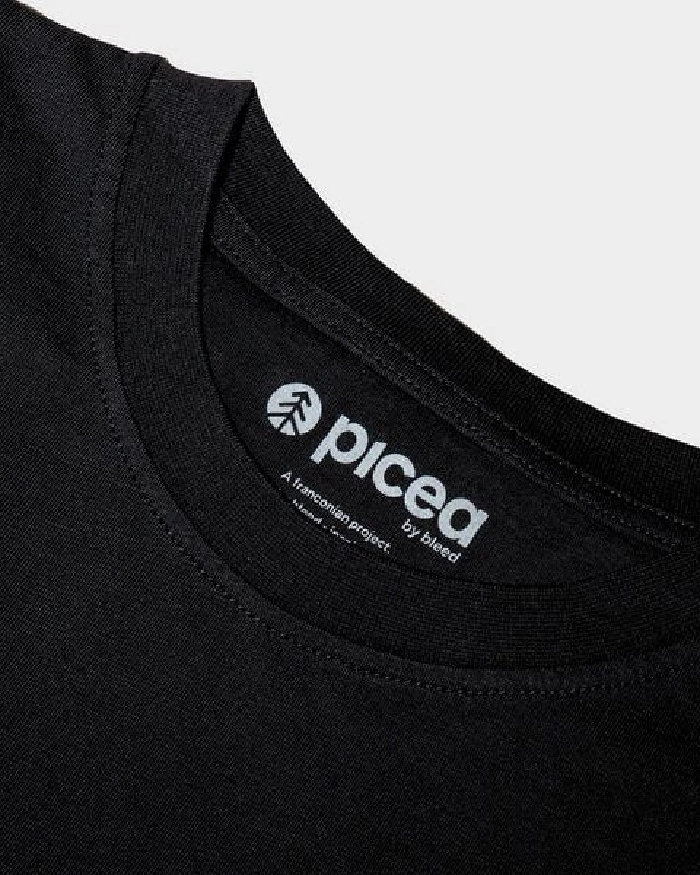 picea (by bleed) B303 T-Shirt Damen Schwarz – Ansicht 3