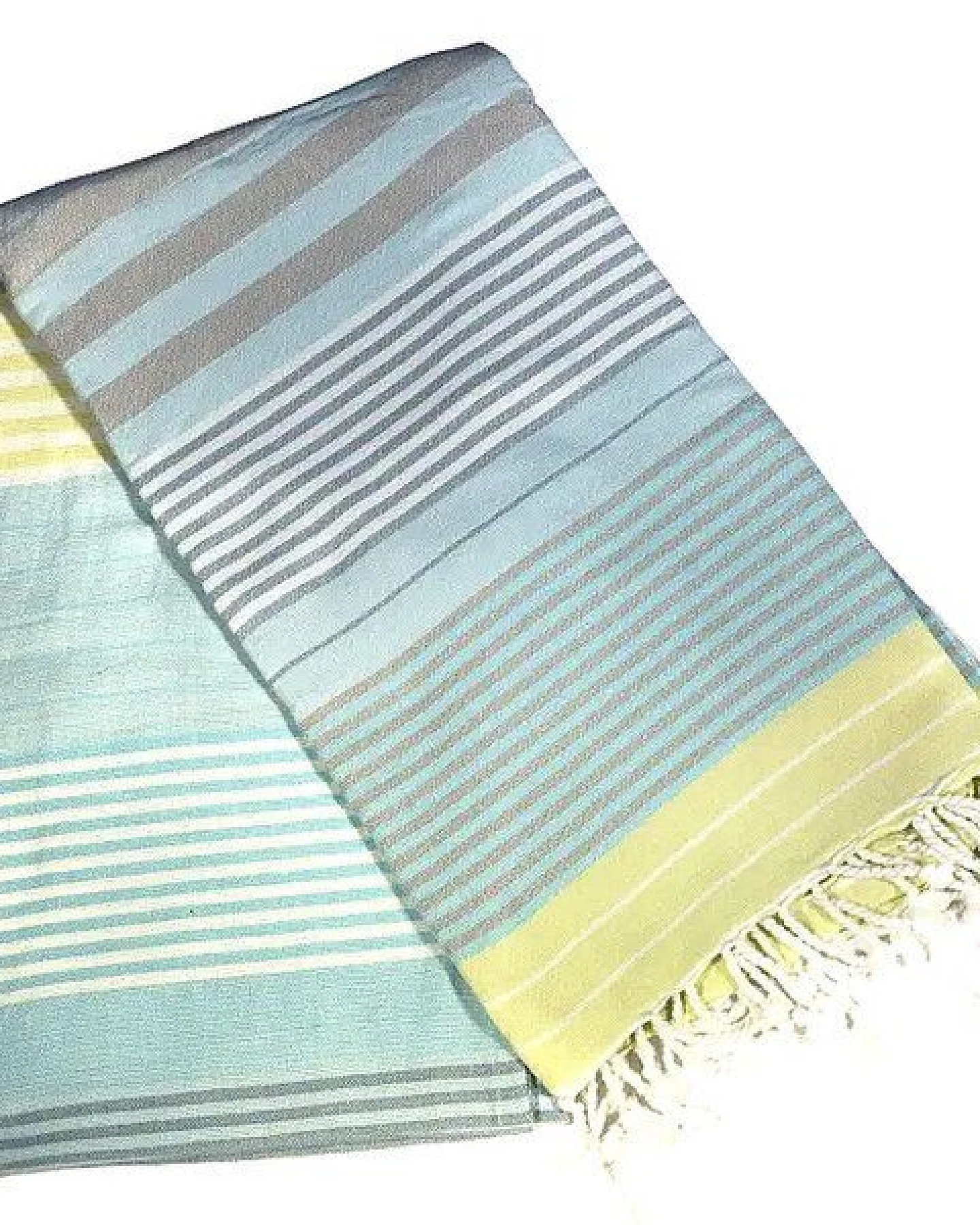 Karawan authentic Fouta SUD (Peshtamal) aus Bio-Baumwolle, 100 x 200cm – Ansicht 2