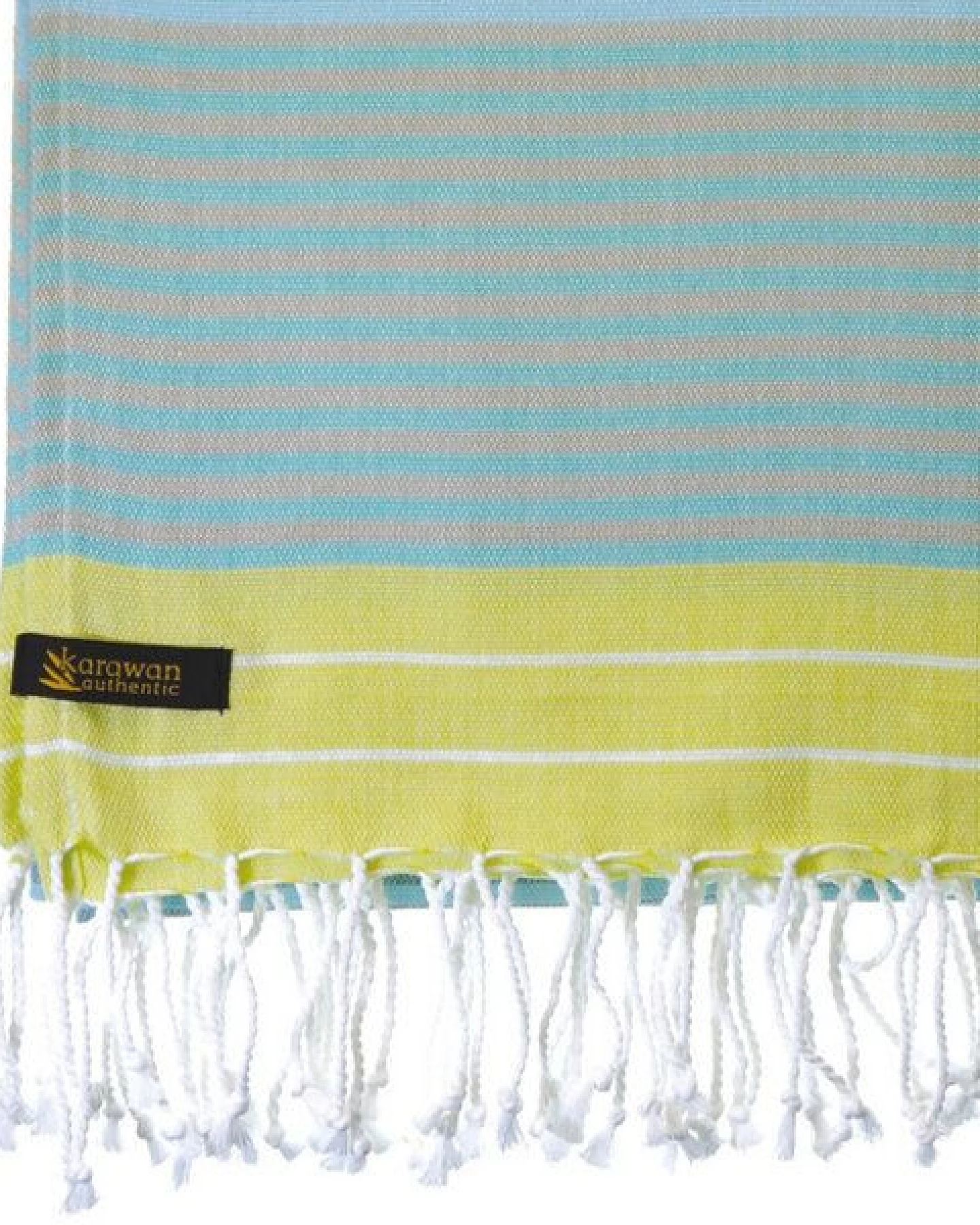 Karawan authentic Fouta SUD (Peshtamal) aus Bio-Baumwolle, 100 x 200cm – Ansicht 3
