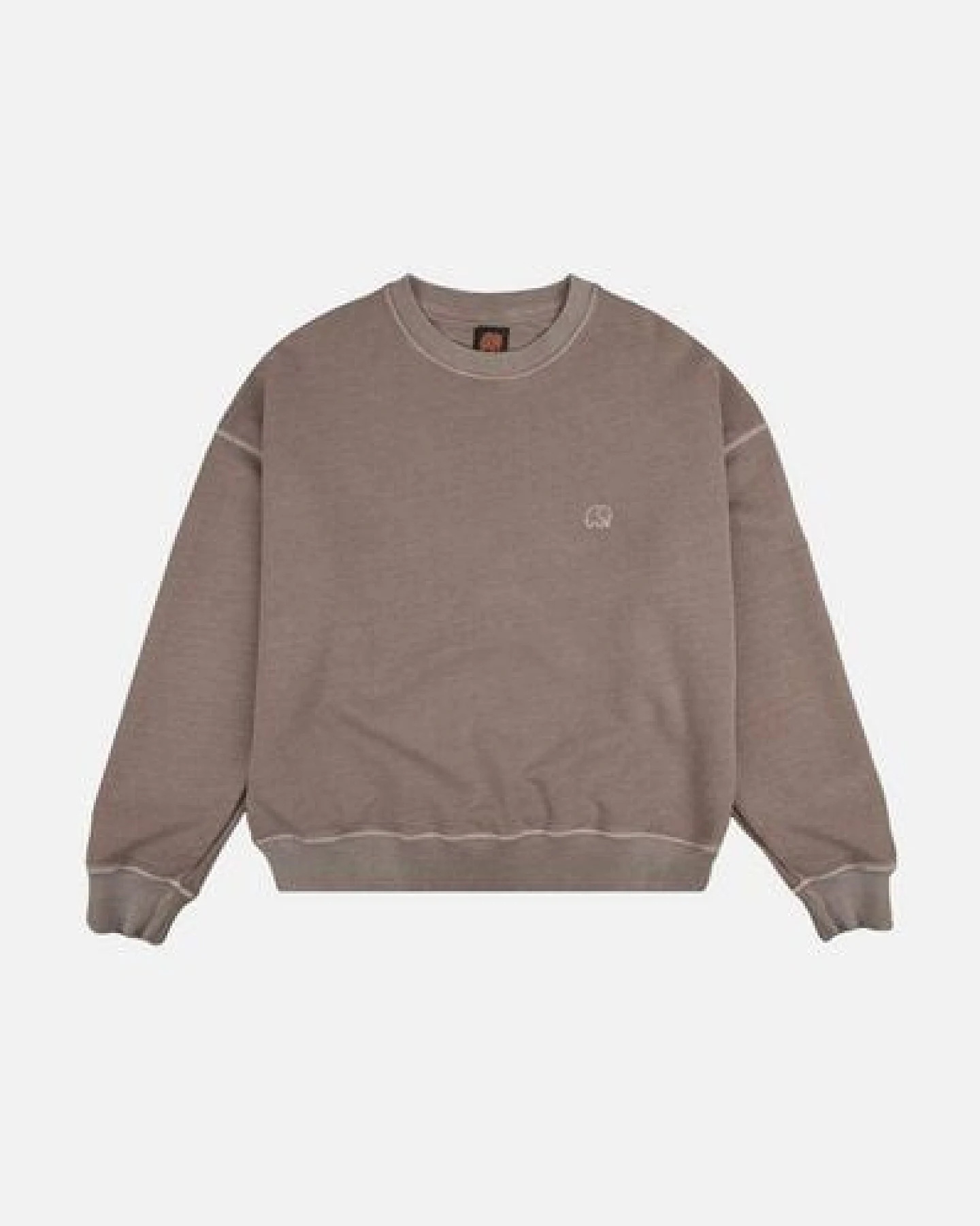 Trendsplant Women's Essential Pigment Heavyweight Oversized Sweatshirt Brindle – Ansicht 2