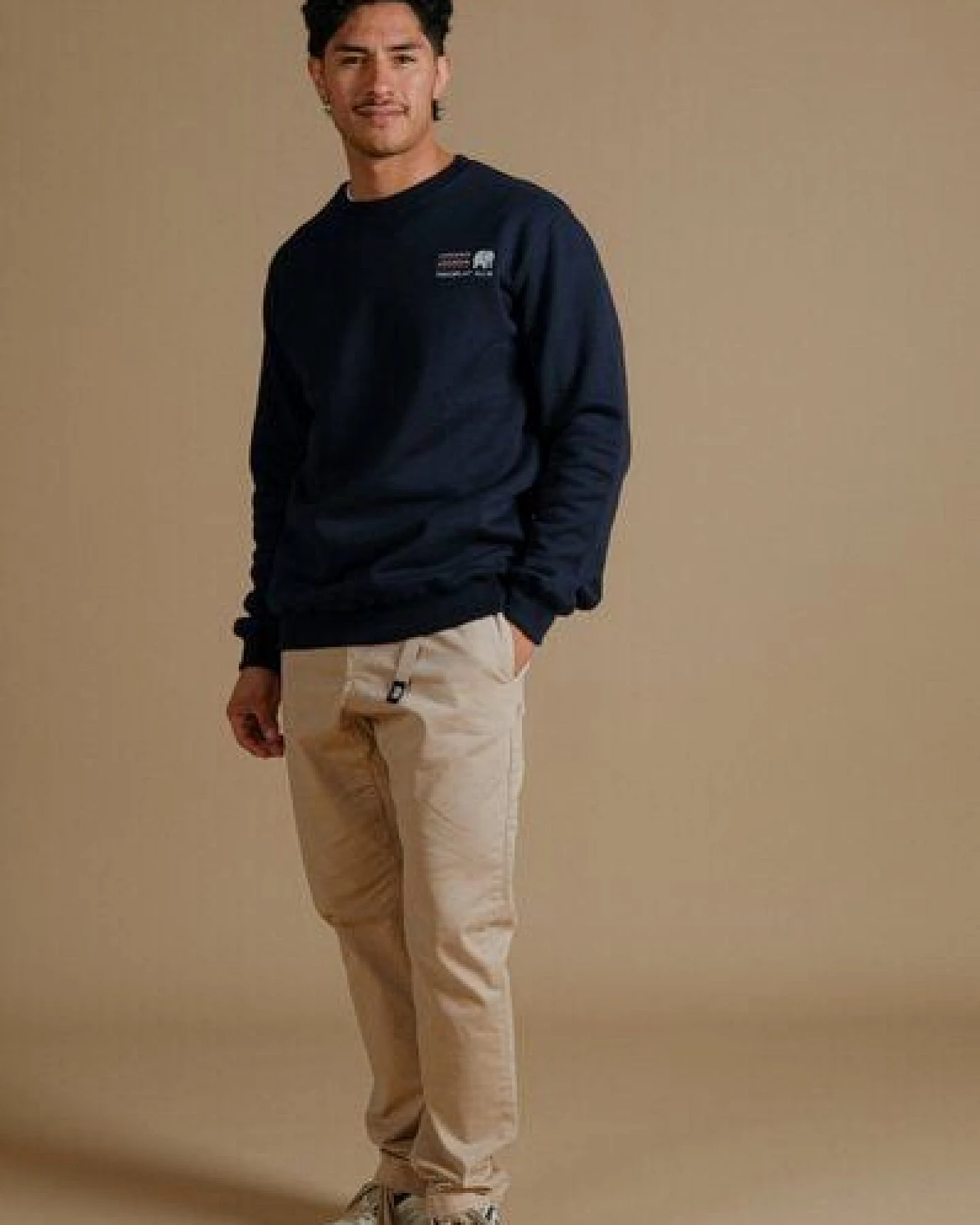Trendsplant Explanada Organic Sweatshirt Blue – Ansicht 4