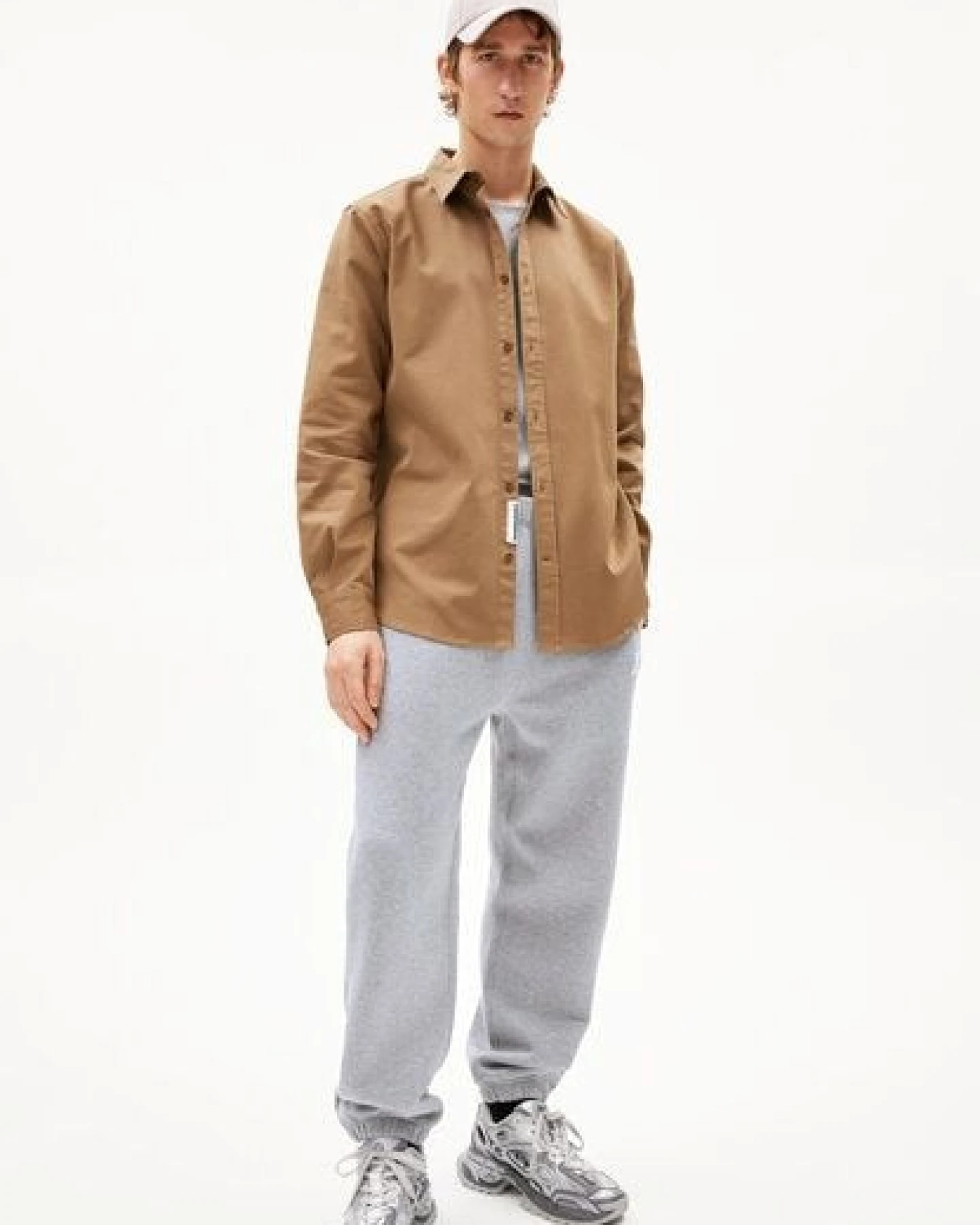 ARMEDANGELS GIAALO OVERSHIRT Herren Hemd aus Bio-Baumwoll Mix – Ansicht 4