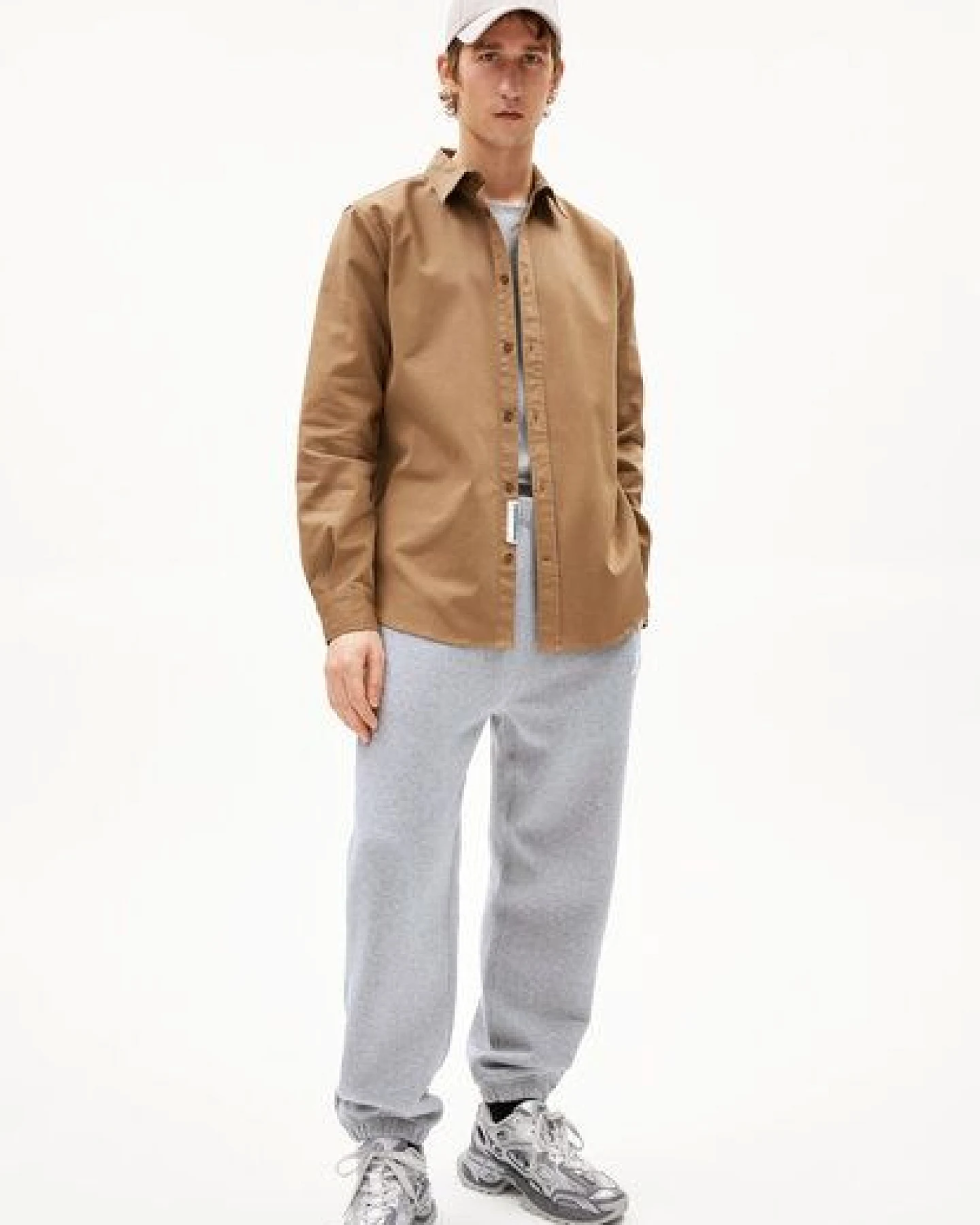 ARMEDANGELS GIAALO OVERSHIRT Herren Hemd aus Bio-Baumwoll Mix – Ansicht 4