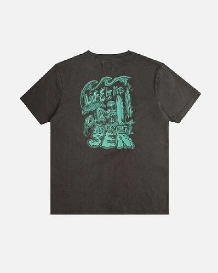 Trendsplant Life by the Sea VII by P.Bueno Pigment T-Shirt Magnet Grey