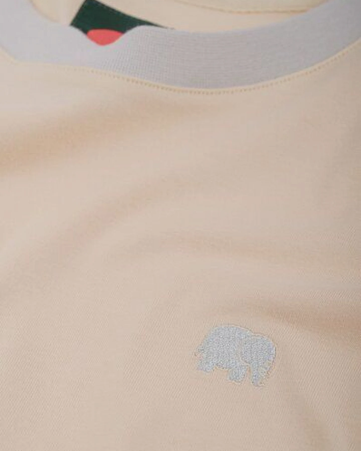 Trendsplant Color Block T-Shirt Pale Glow/Steel Haze – Ansicht 3