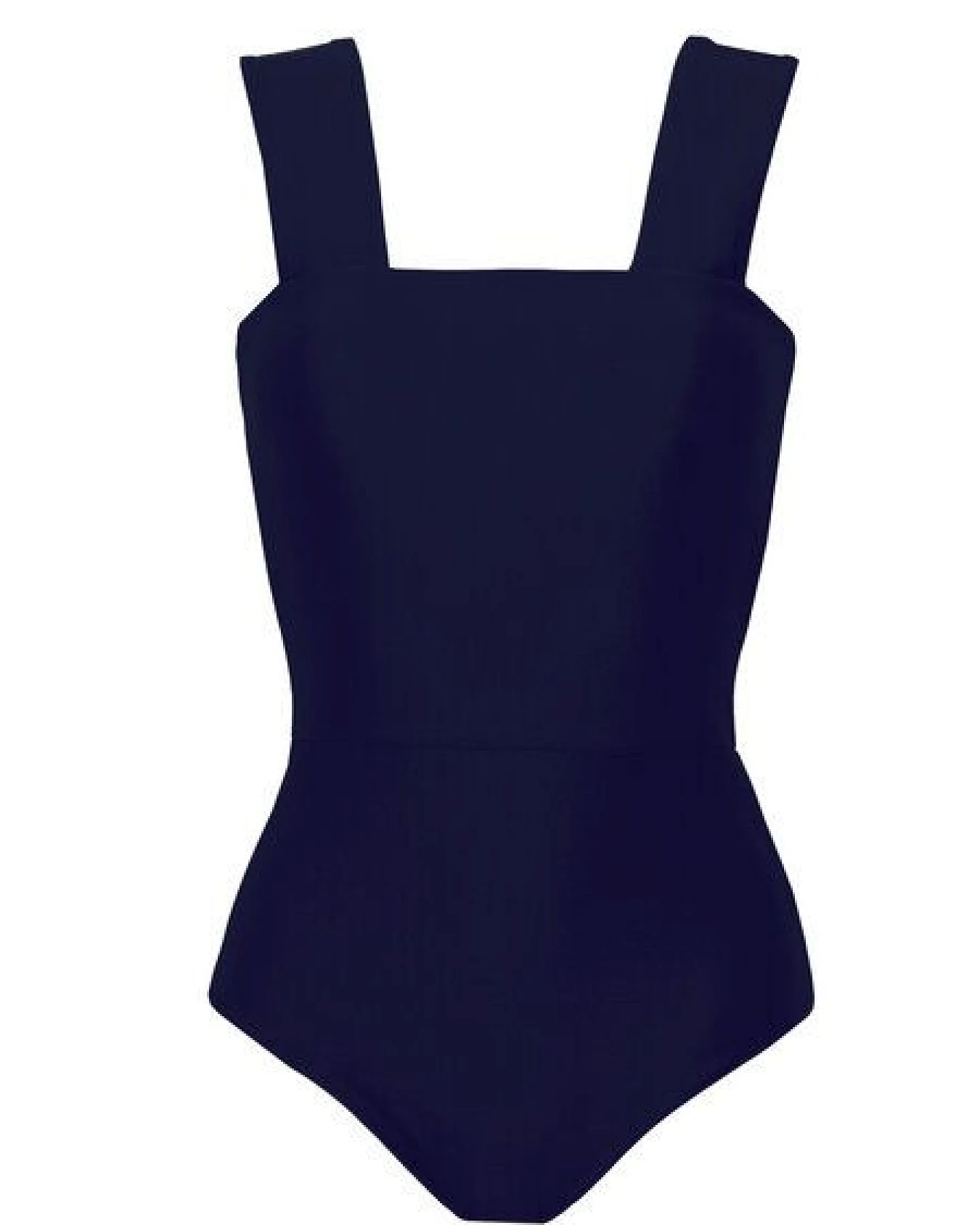 RENDL Swimsuit No.6 - minimalistischer Badeanzug mit breiten Trägern für alle Größen – Ansicht 3
