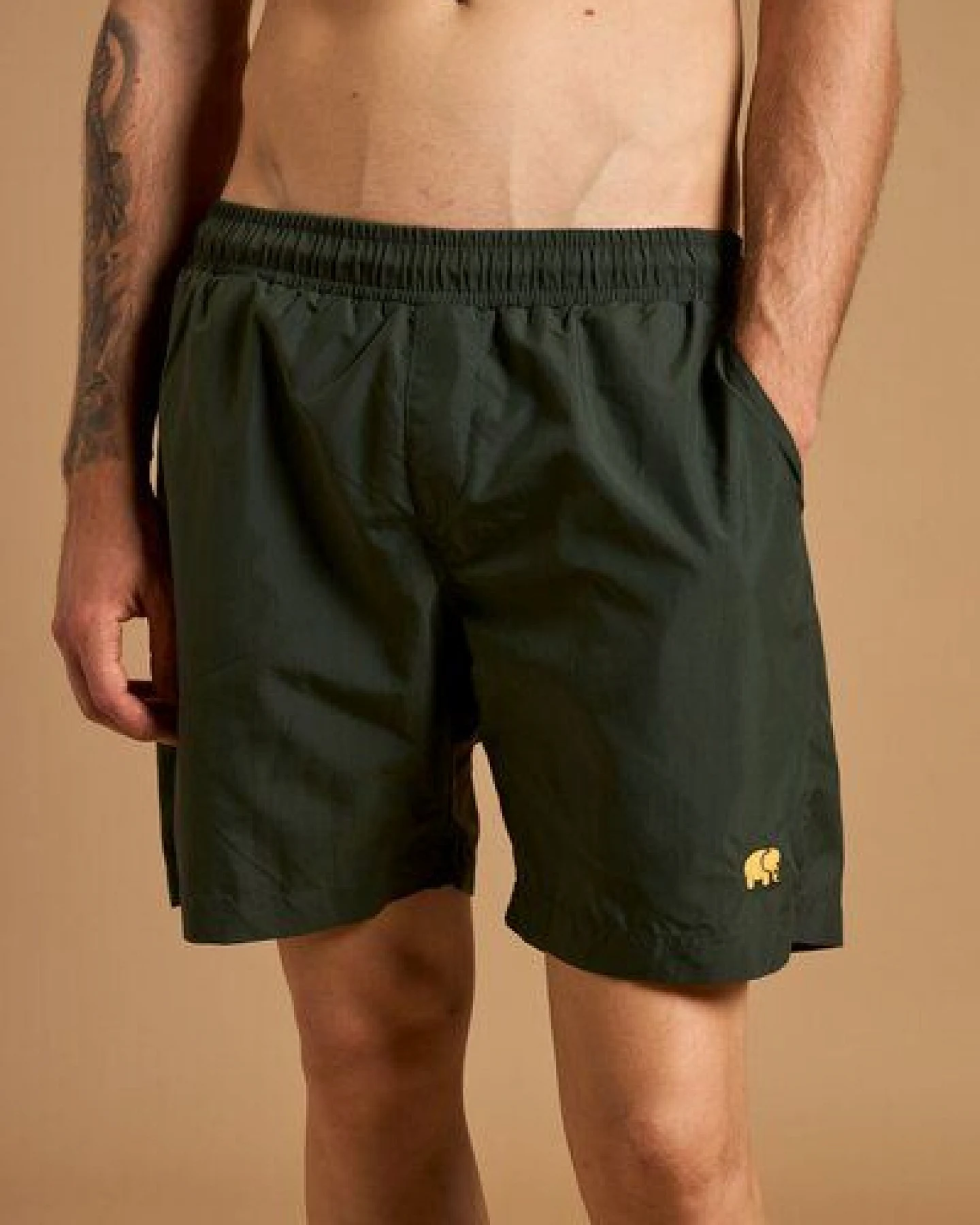 Trendsplant Essential Q-Nova® Swim Trunks Forest Green – Ansicht 2