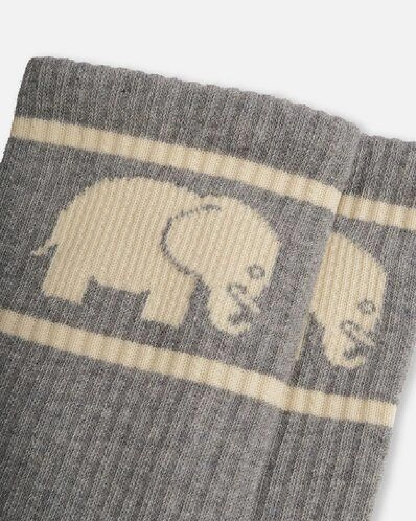 Trendsplant Grey Organic Cotton Athletic Socks – Ansicht 3