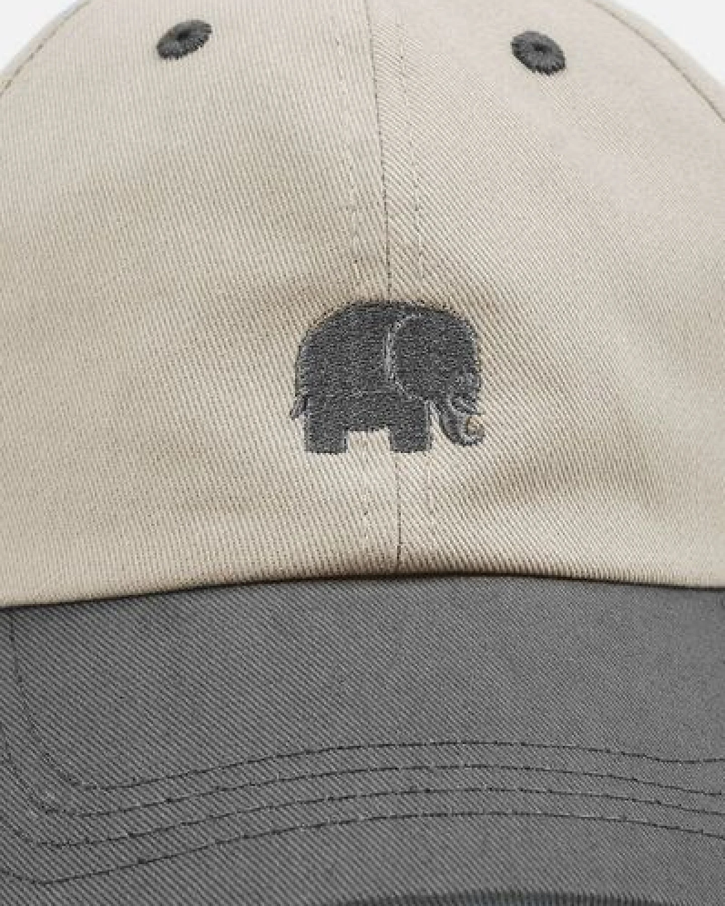 Trendsplant Logo Dad Cap Marengo Ecru – Ansicht 3