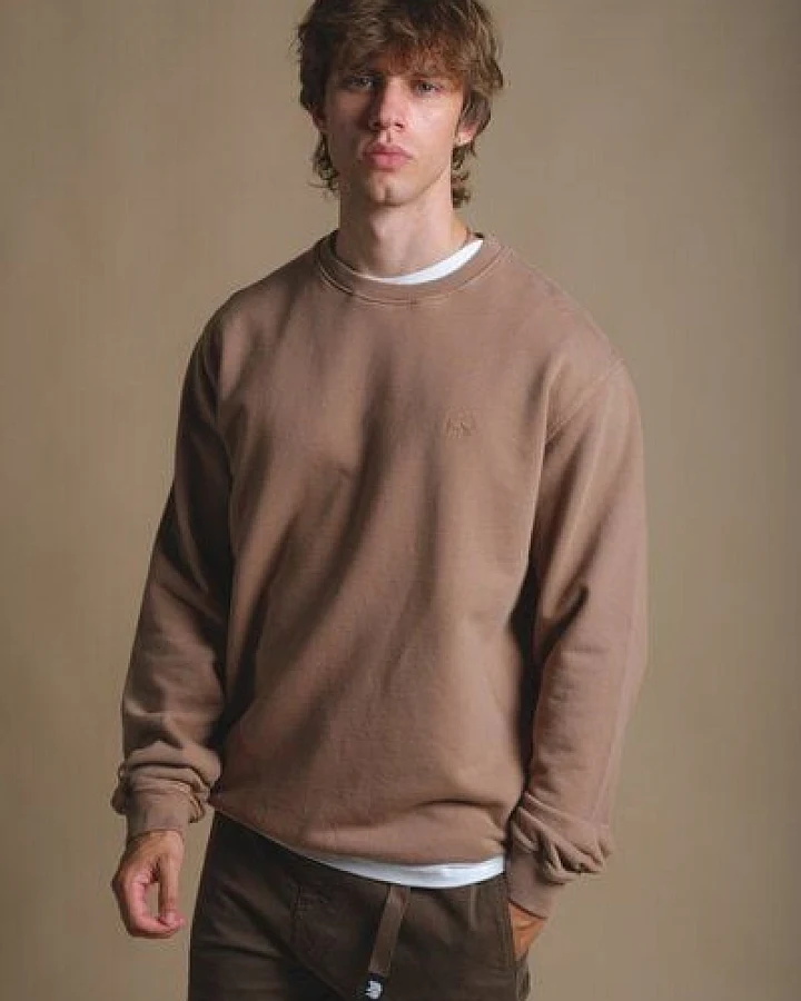 Trendsplant Essential Garment Heavyweight Sweatshirt Caribou