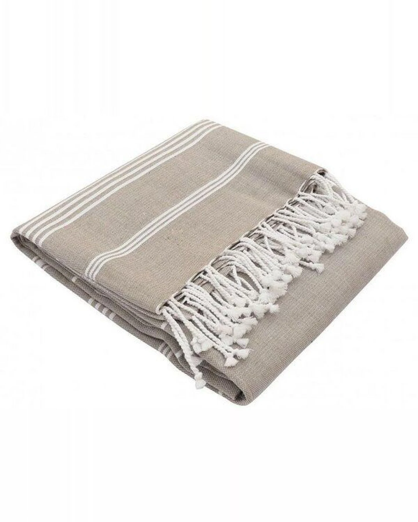 Karawan authentic Fouta Hamamtuch aus reiner Bio-Baumwolle 200 × 100 cm (Stil HAMMAM) – Ansicht 2