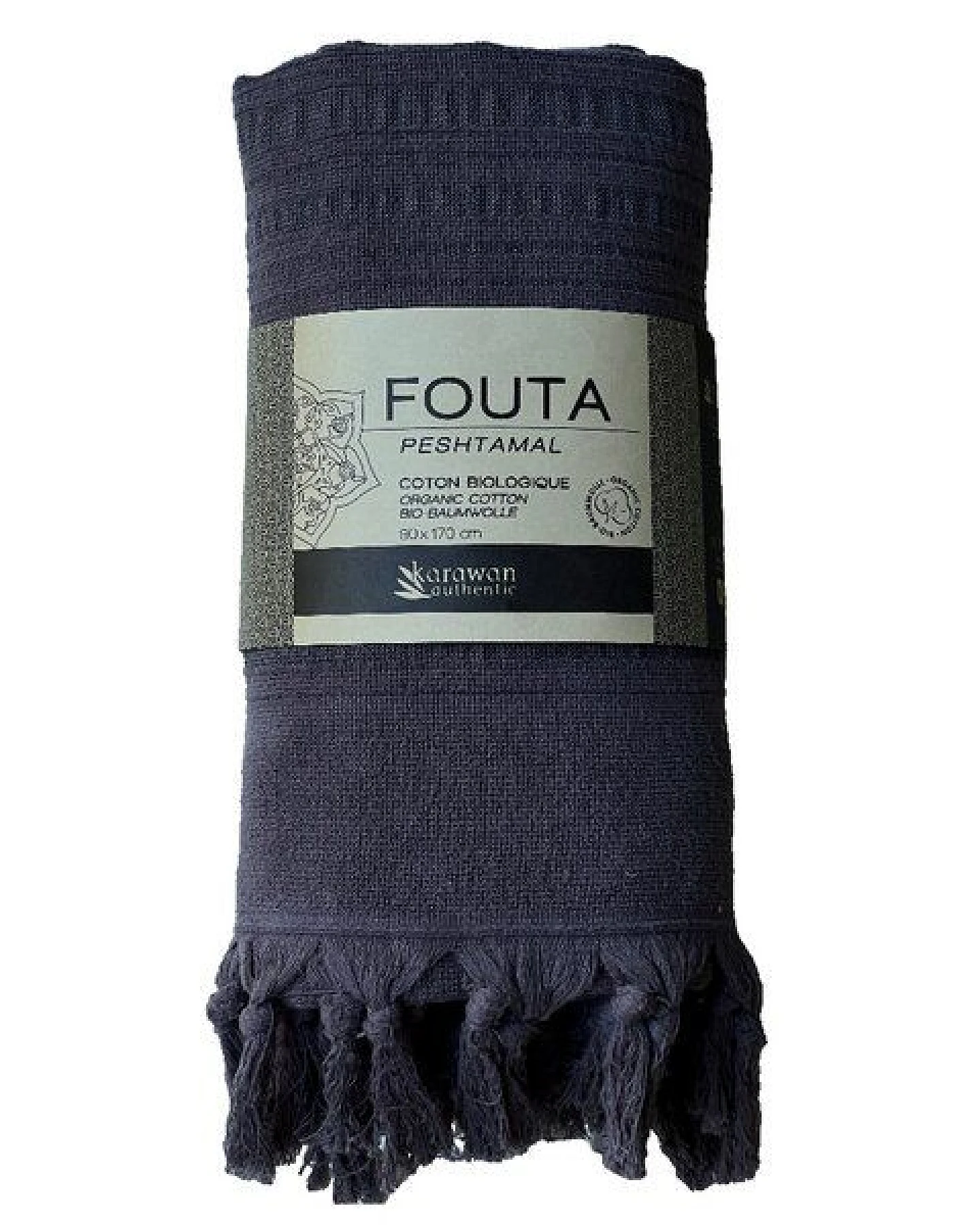 Karawan authentic Hamamtuch Fouta dolce aus Biobaumwolle, 170 x 90 cm – Ansicht 2