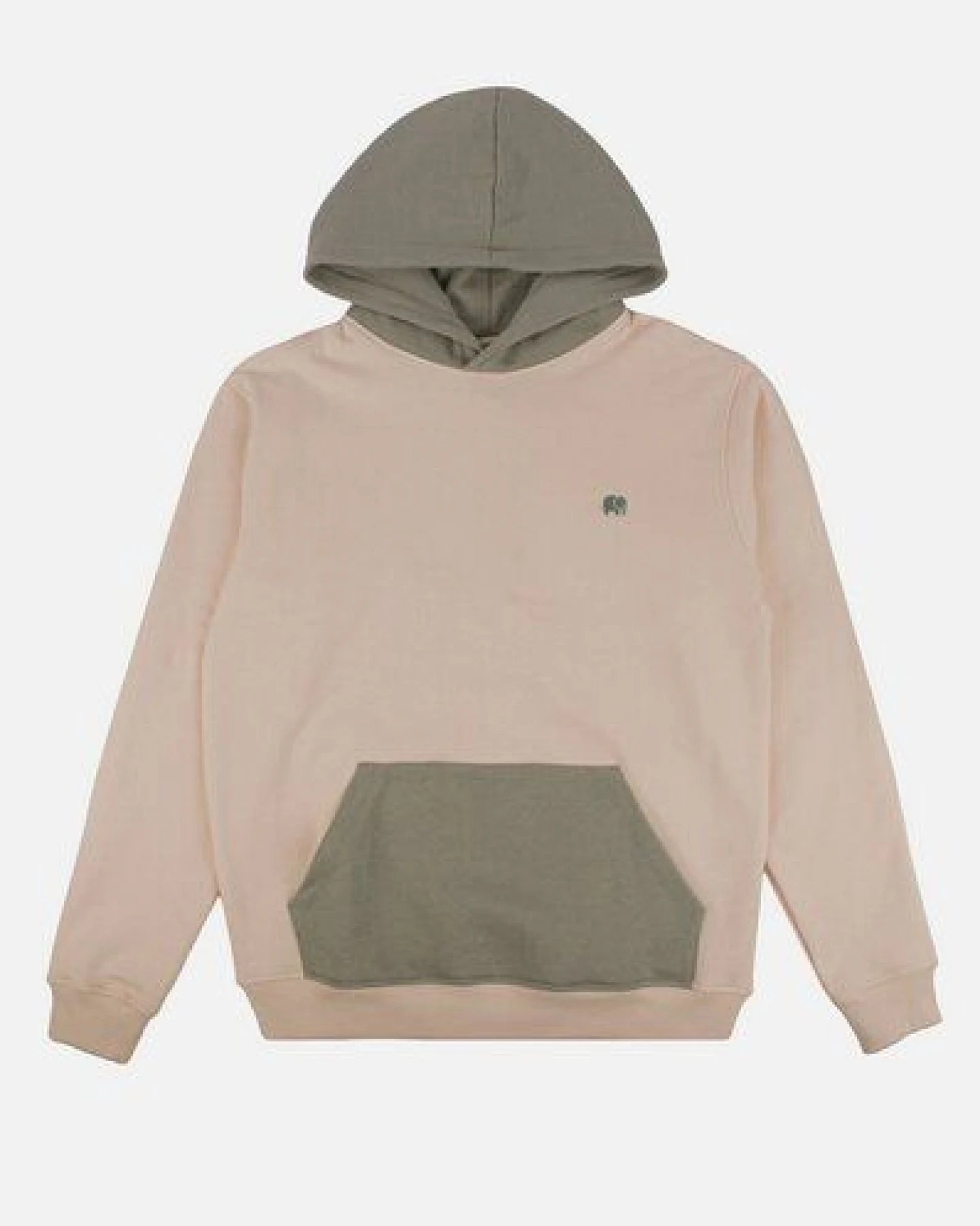 Trendsplant Color Block Hoodie Pale Glow – Ansicht 2
