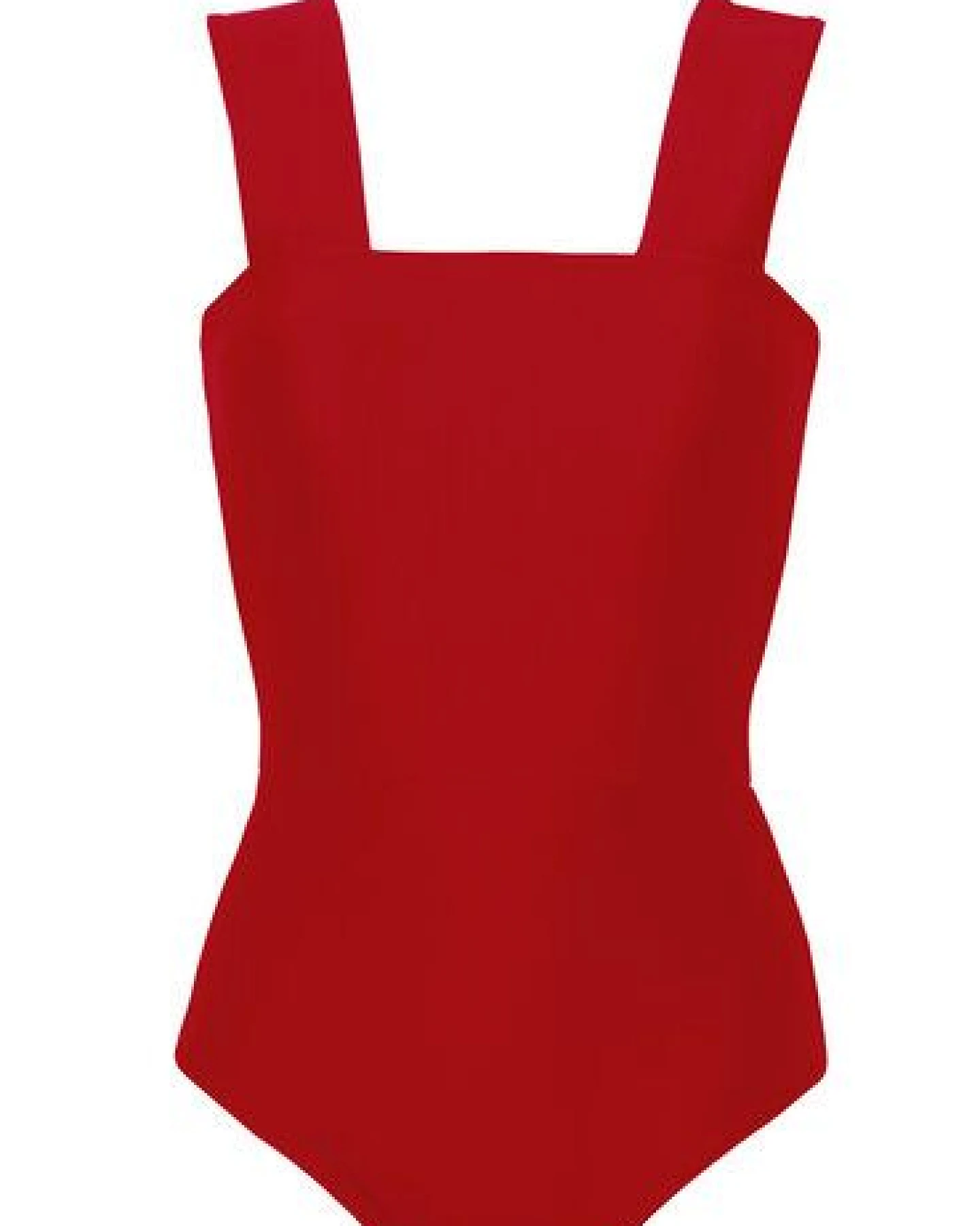 RENDL Swimsuit No.6 - minimalistischer Badeanzug mit breiten Trägern für alle Größen – Ansicht 3