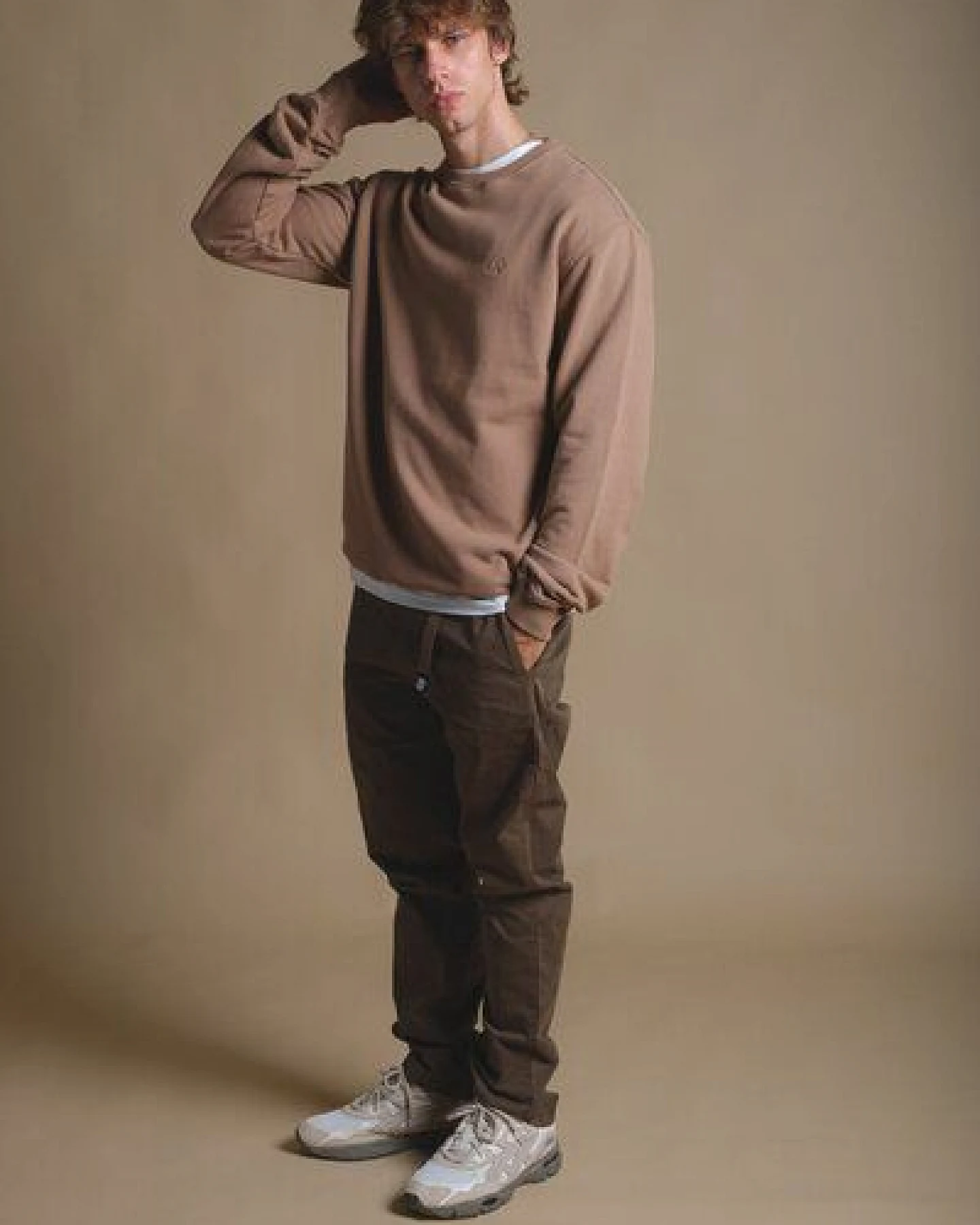 Trendsplant Essential Garment Heavyweight Sweatshirt Caribou – Ansicht 3