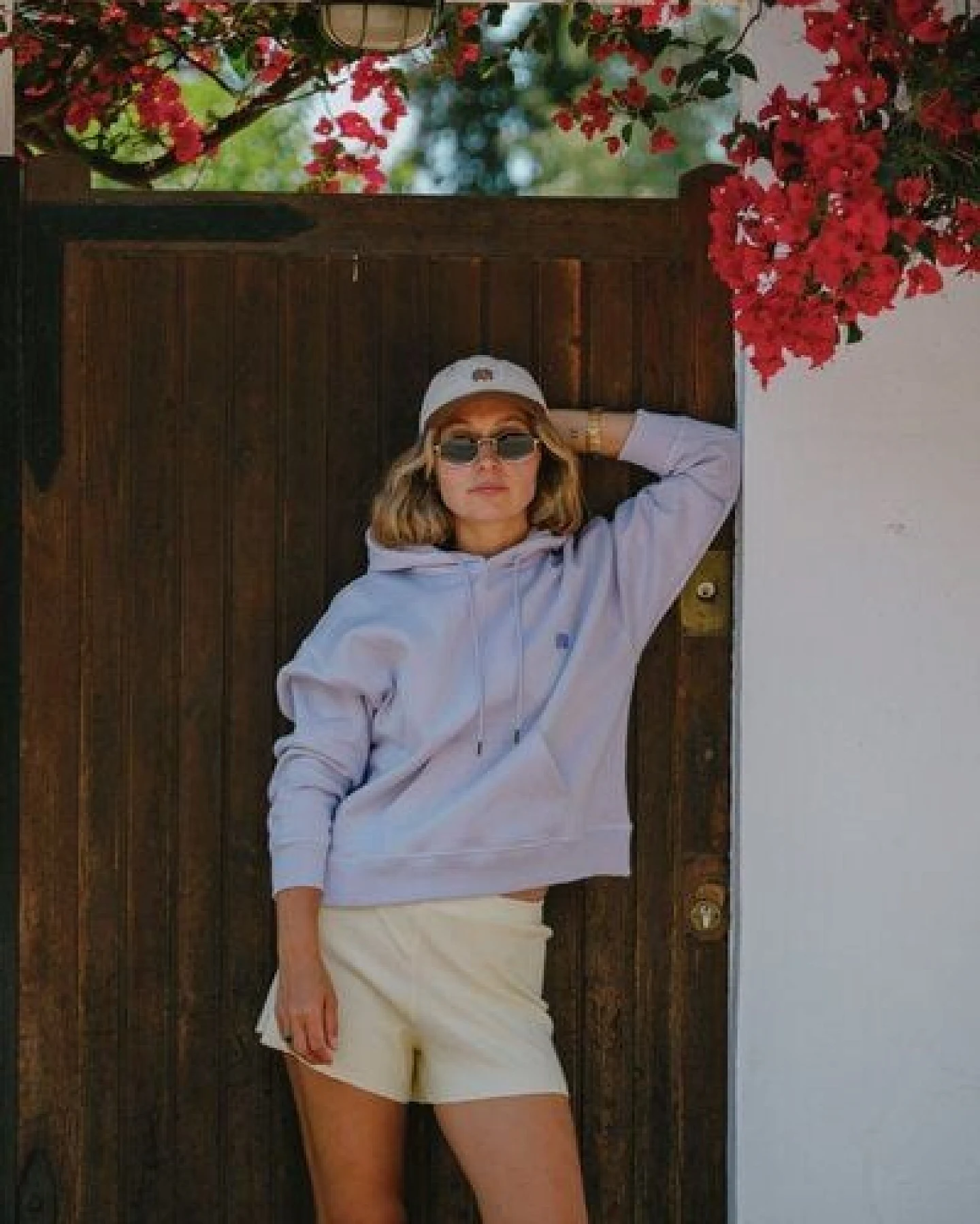 Trendsplant Women's Organic Essential Oversized Hoodie Lavender – Ansicht 2
