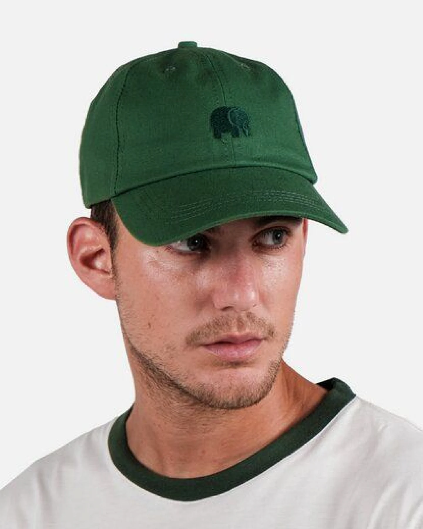 Trendsplant Logo Dad Cap Musgo Green – Ansicht 2