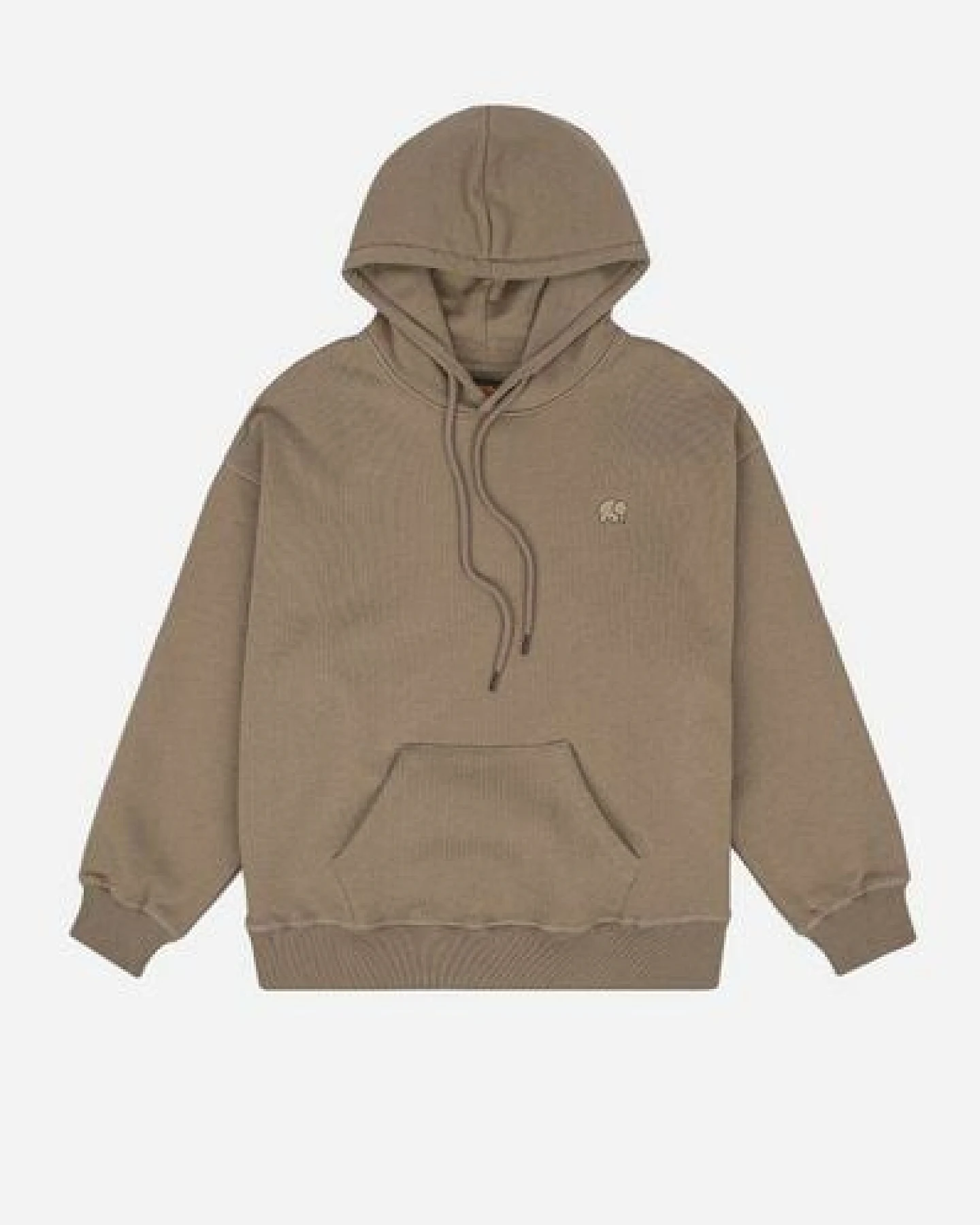 Trendsplant Women's Organic Essential Oversized Hoodie Desert Taupe – Ansicht 2