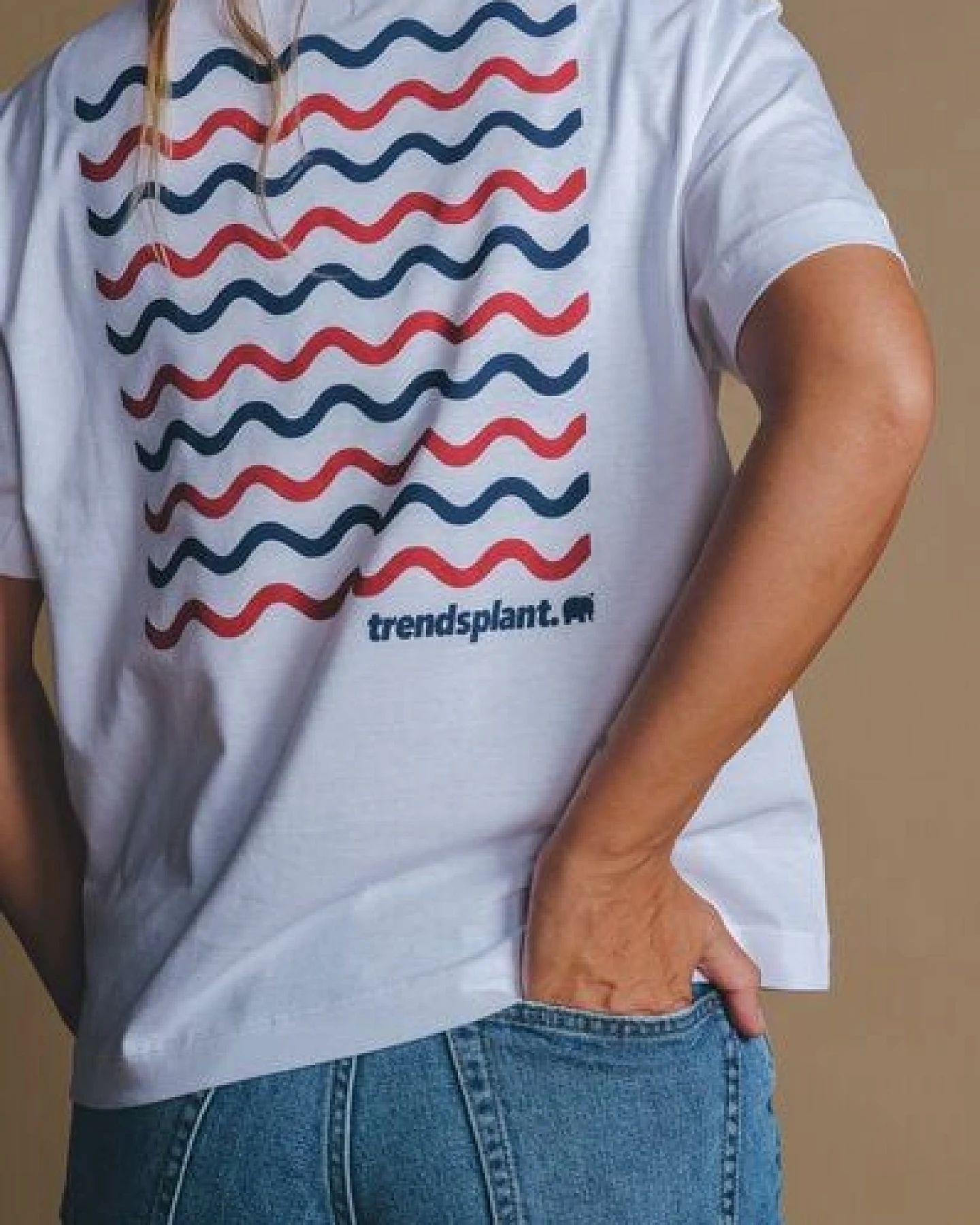 Trendsplant Women's Explanada Organic T-Shirt White – Ansicht 4