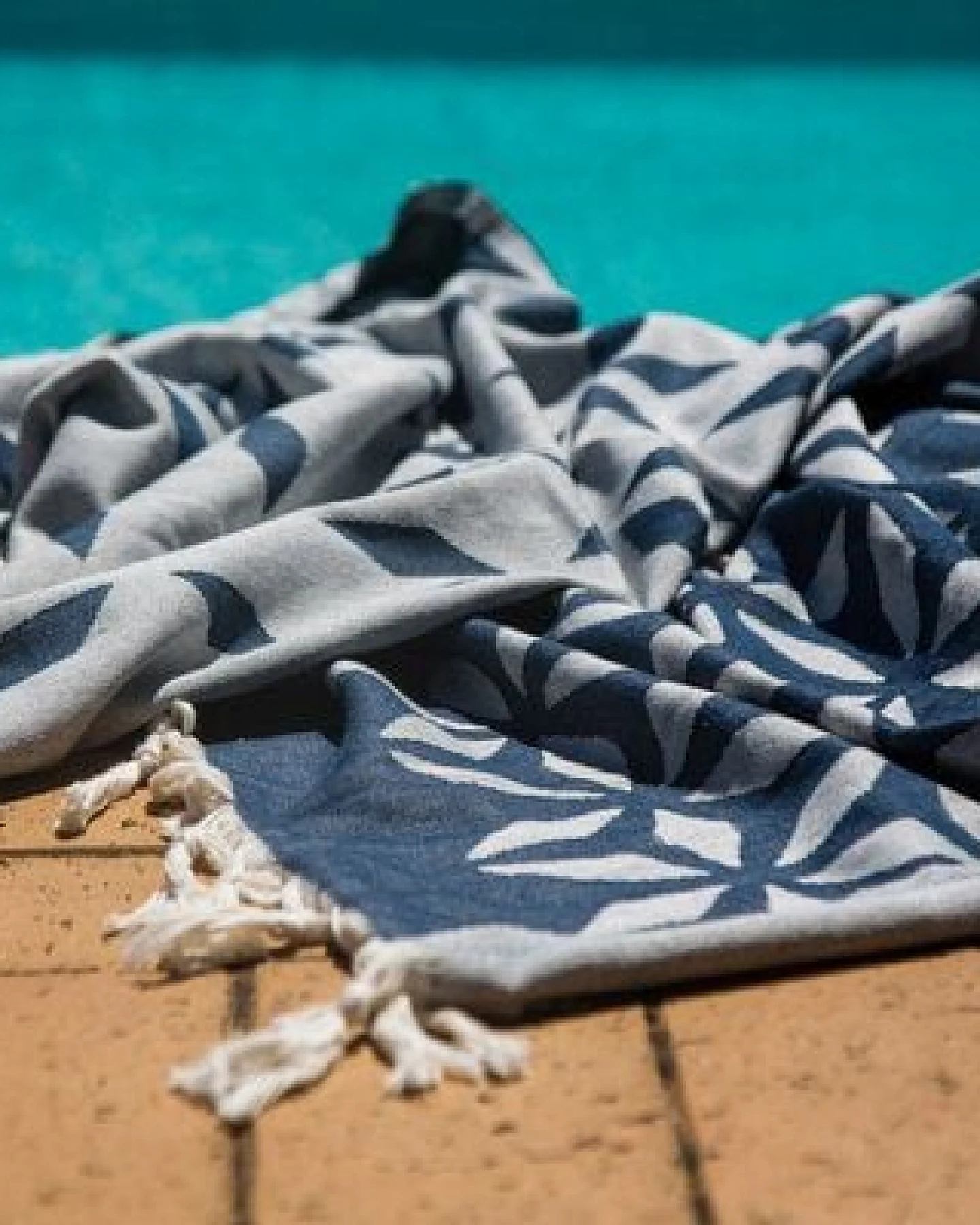 Yolunda Hamamtuch, Strandtuch Defne Bio-Baumwolle in 16 Farben – Ansicht 4