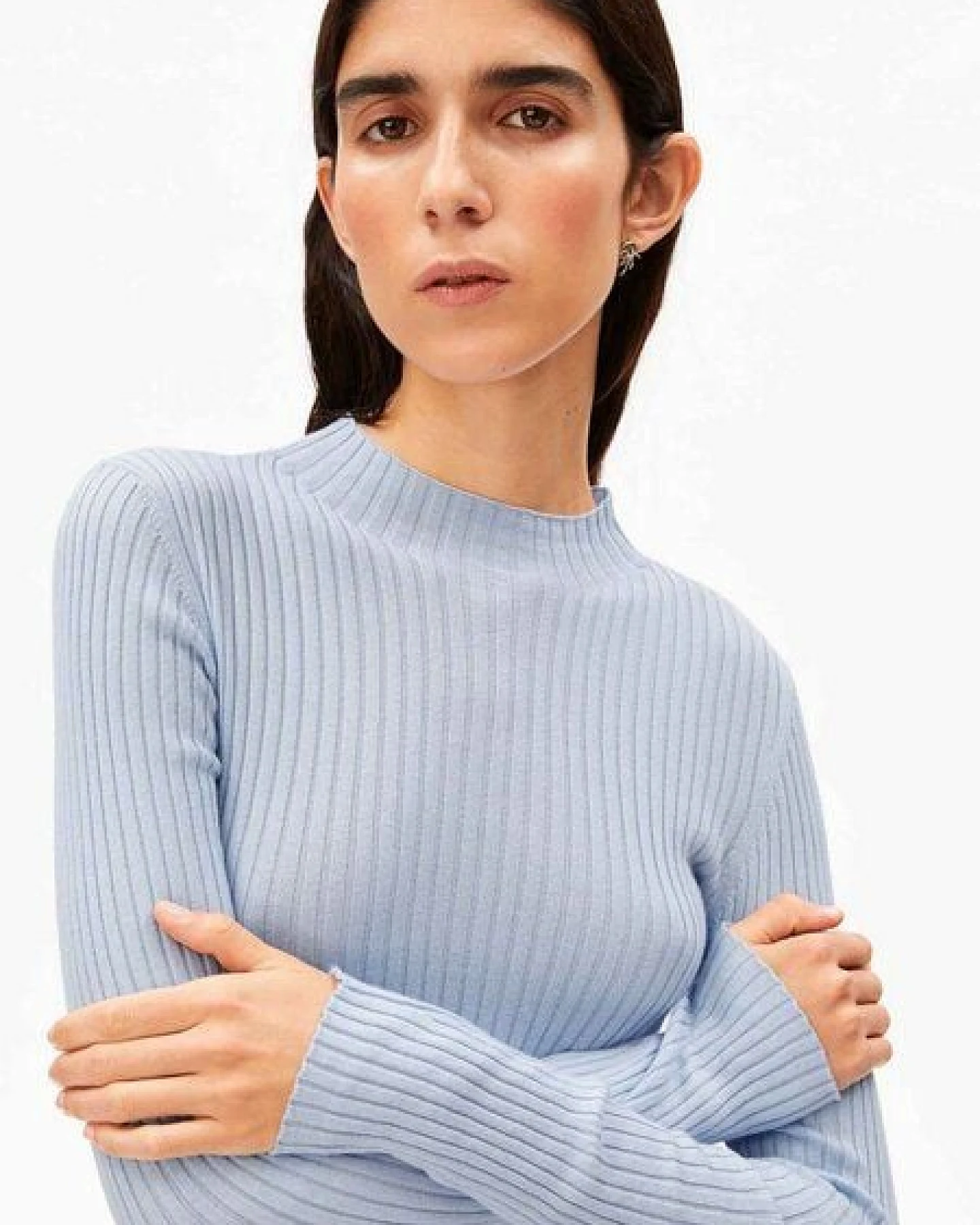 ARMEDANGELS ALAANIA Damen Pullover Slim Fit aus Bio-Baumwolle – Ansicht 4