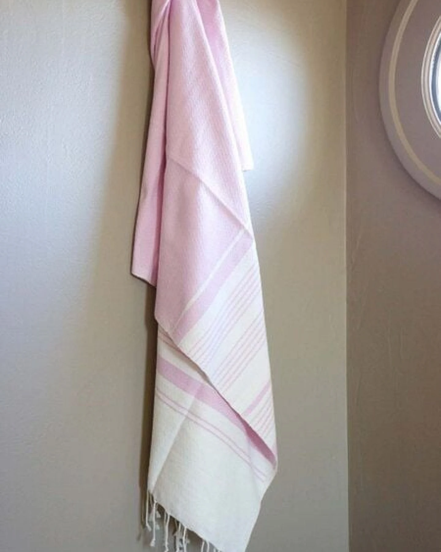 Karawan authentic Fouta / Hammamtuch aus Biobaumwolle / White Sand Collection – Ansicht 3