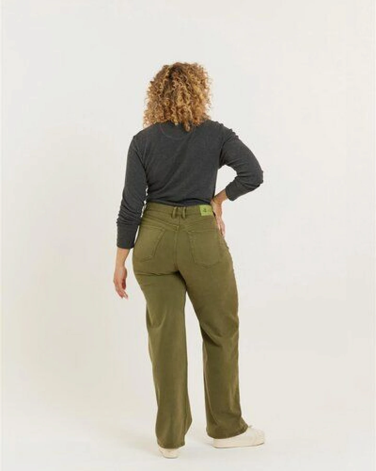 Flax and Loom Tencel Wide Leg Jeans Modell: Etta – Ansicht 3